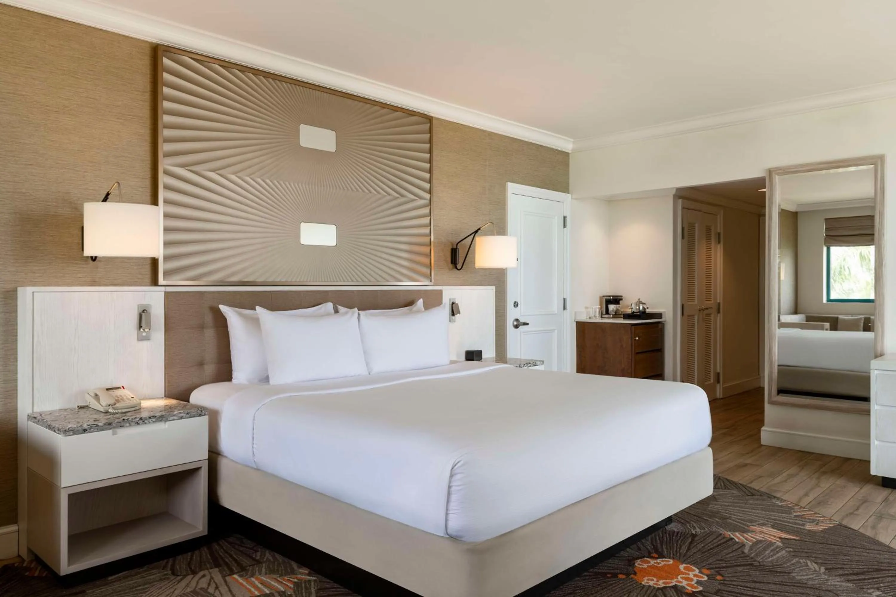 Photo of the whole room, Bed in Hilton Barbados Resort