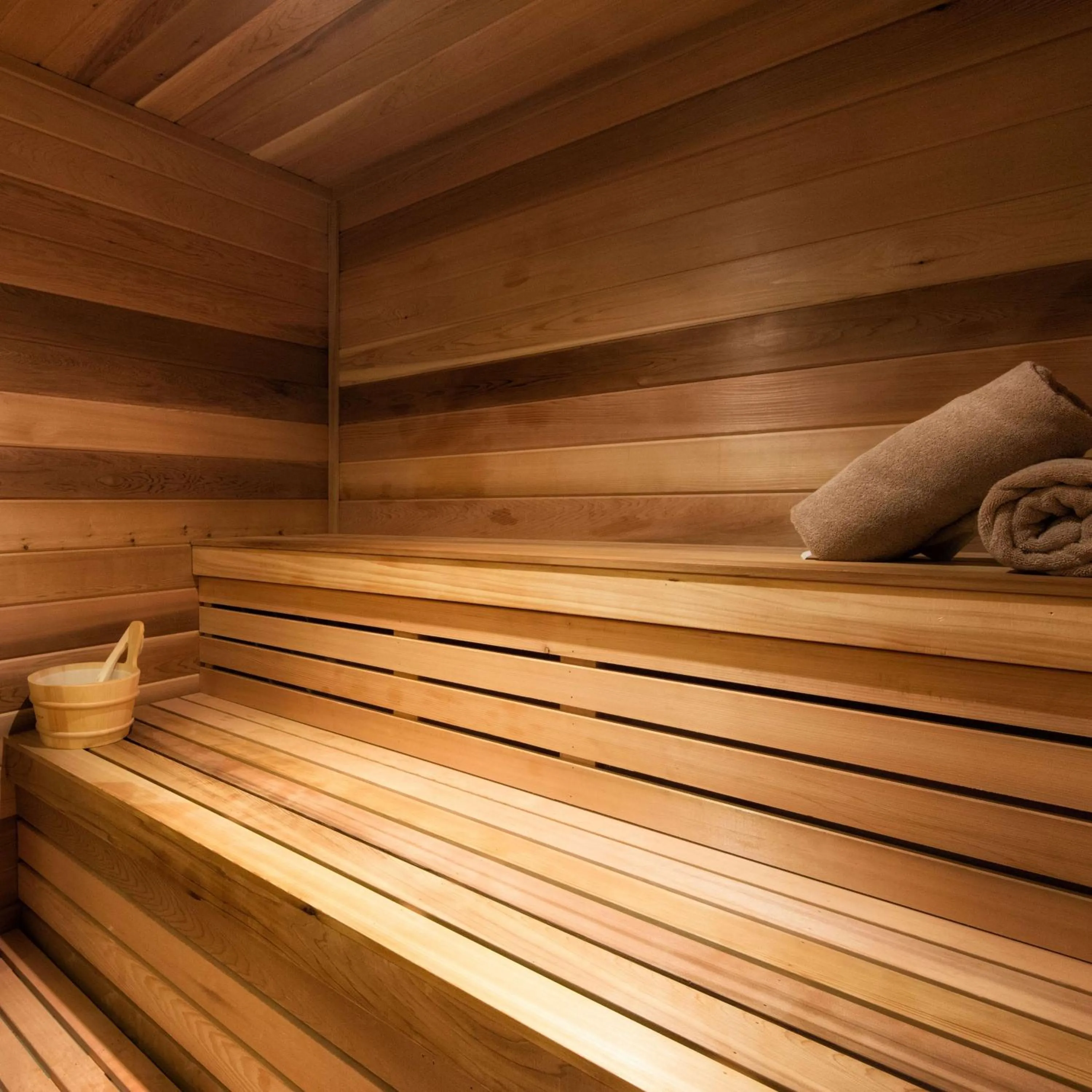 Sauna in Hilton Barbados Resort