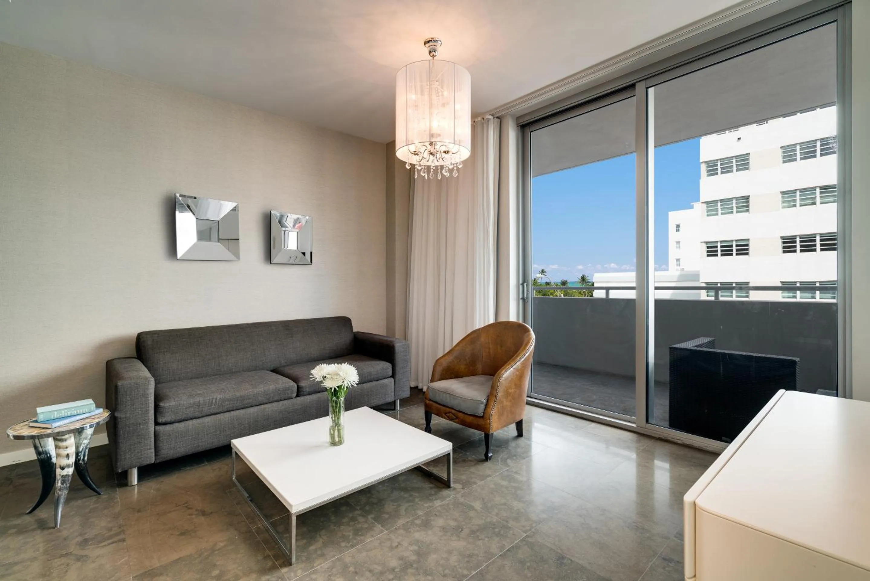 Living room in Boulan South Beach