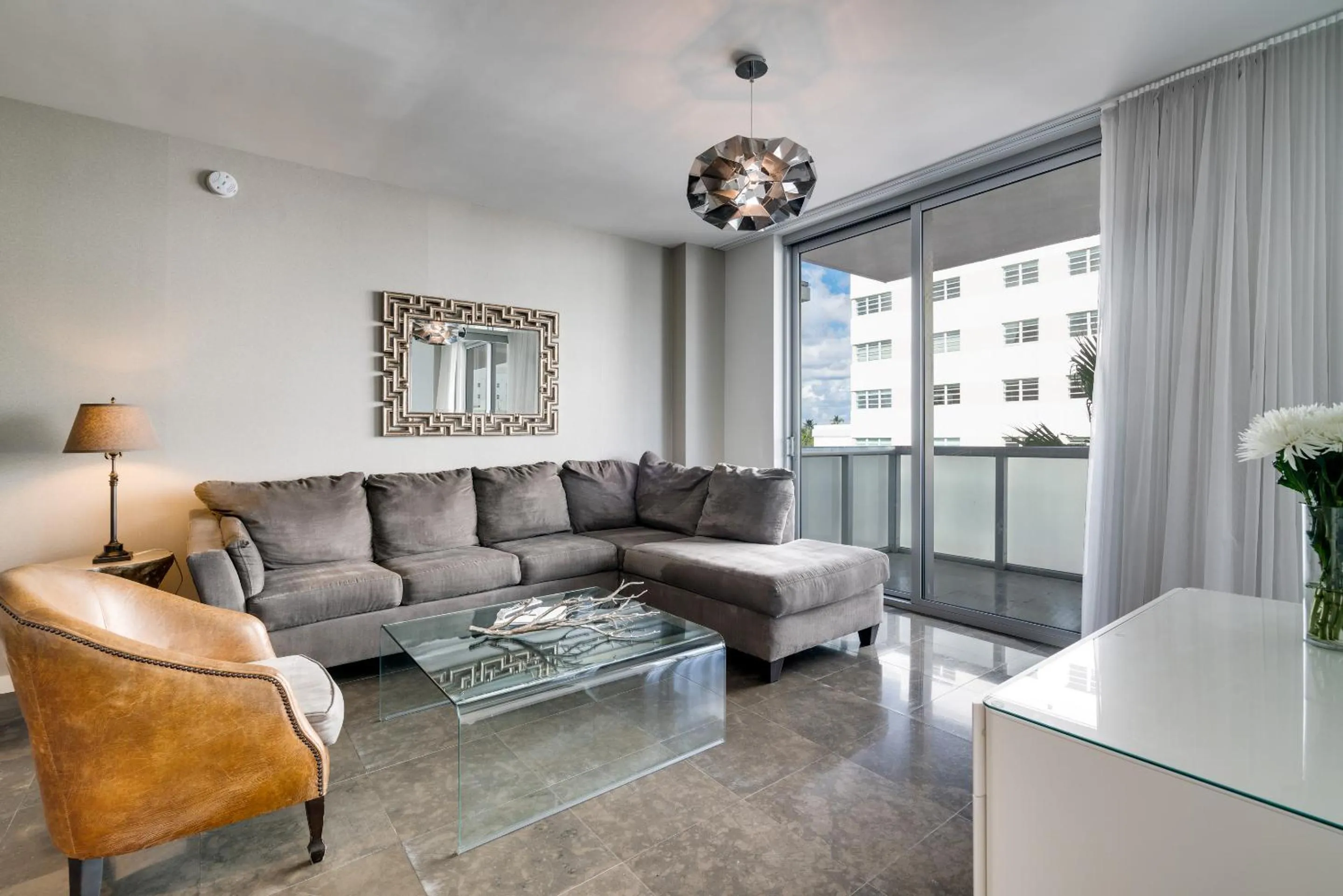 Living room in Boulan South Beach