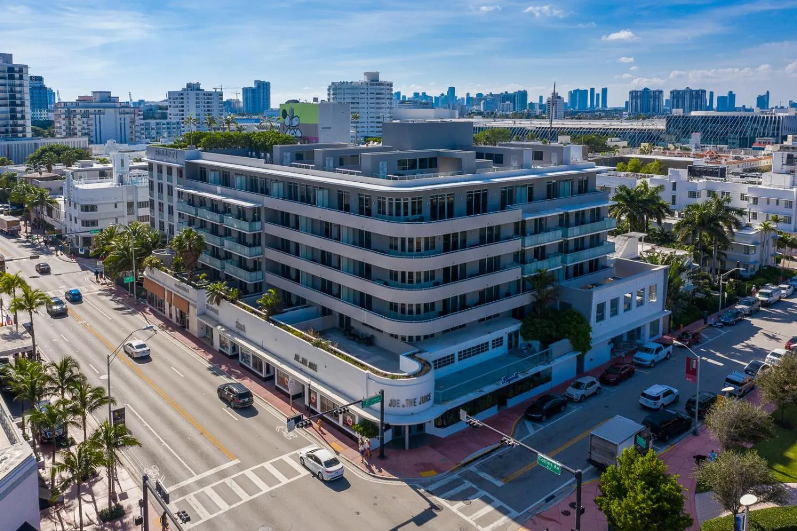 Bird's eye view in Boulan South Beach