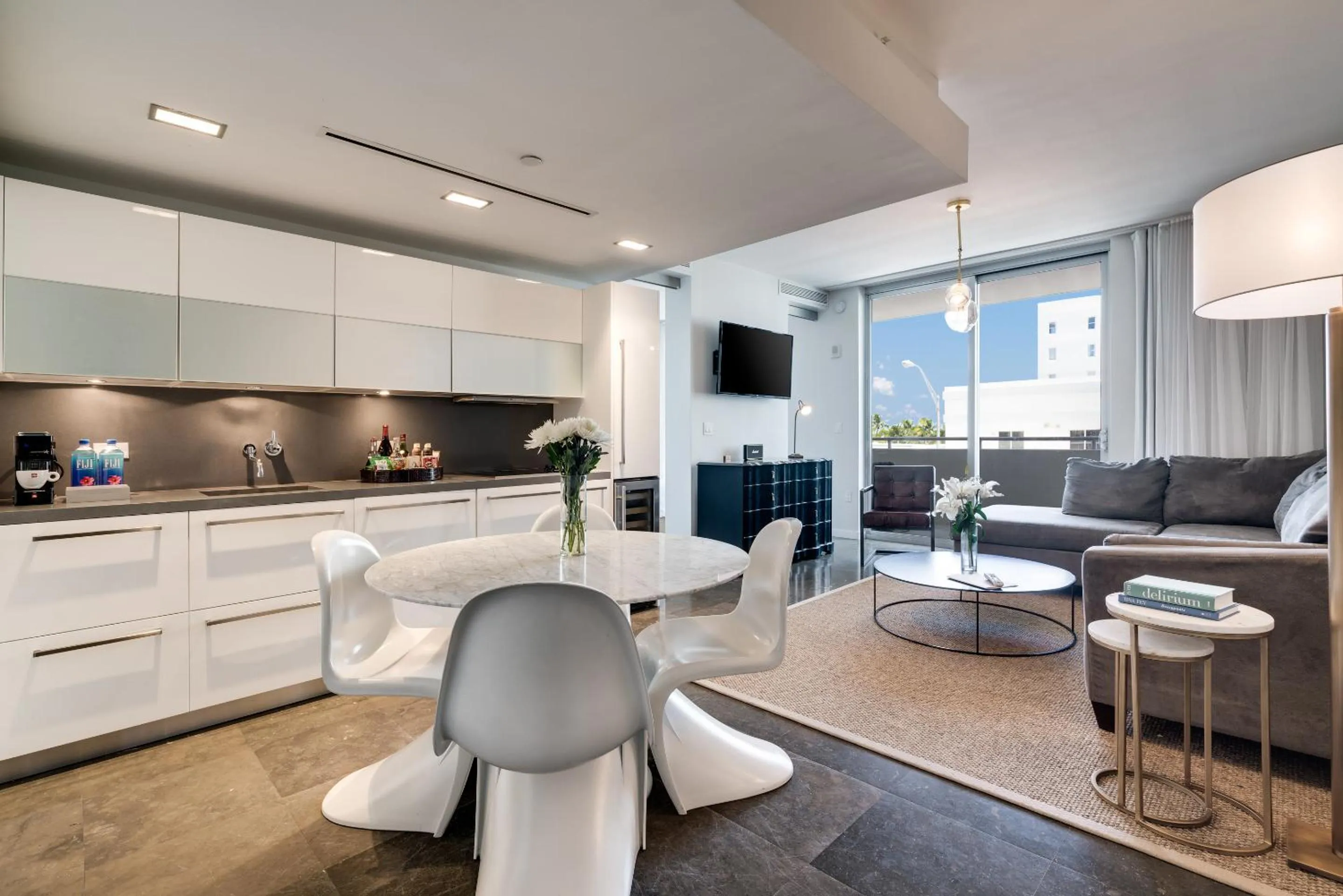 Living room in Boulan South Beach