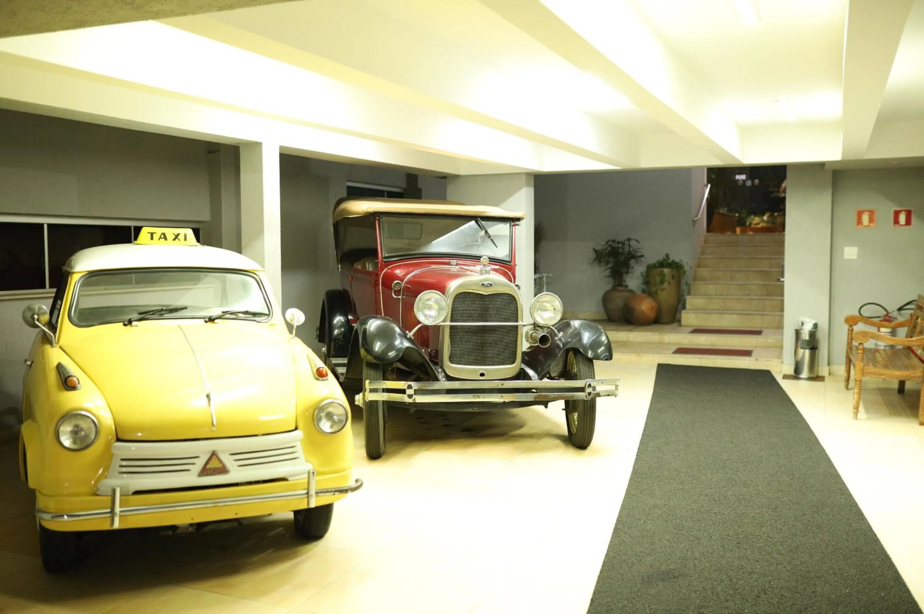 Decorative detail in Indaiá Park Hotel