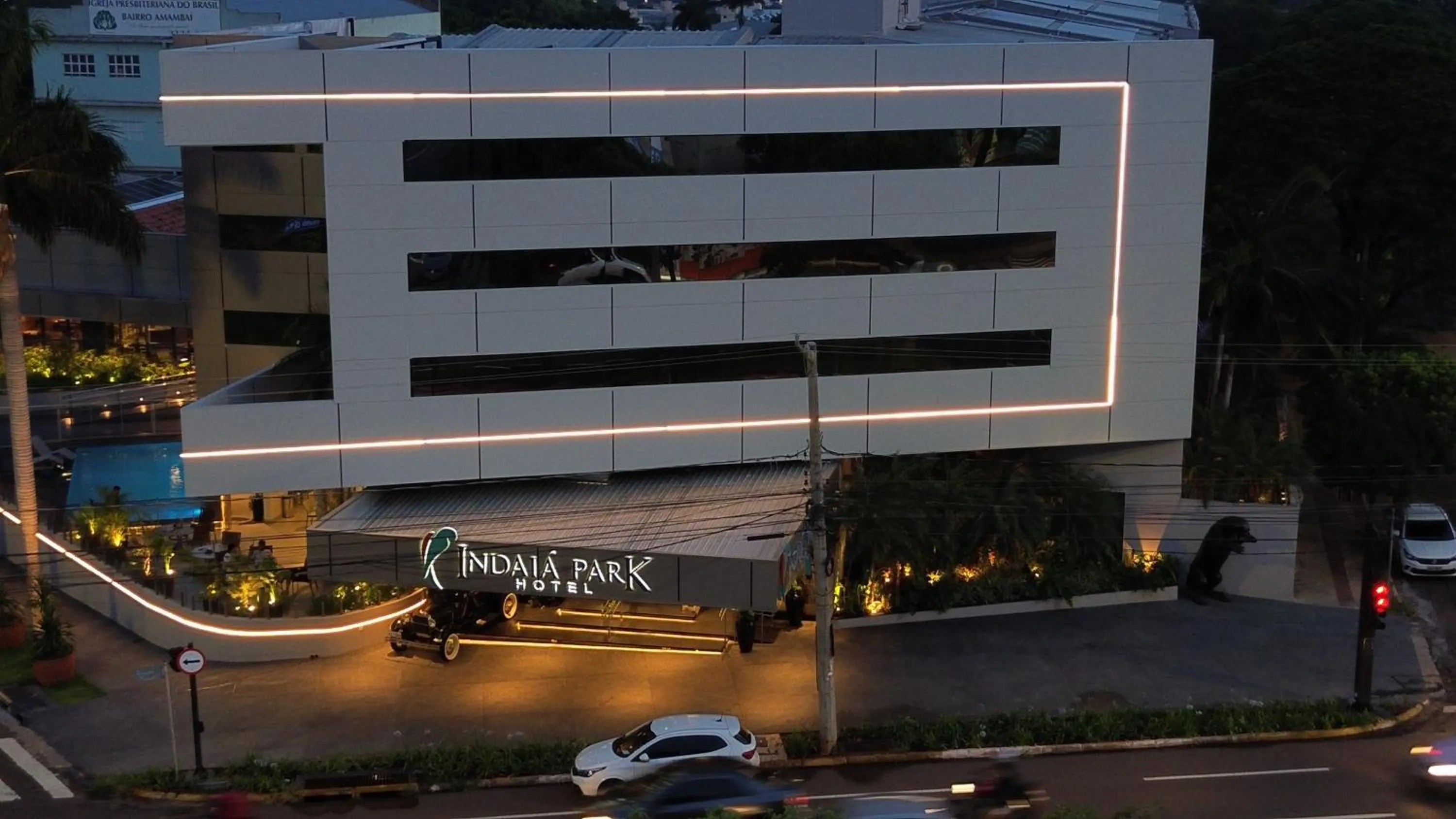 Property building in Indaiá Park Hotel
