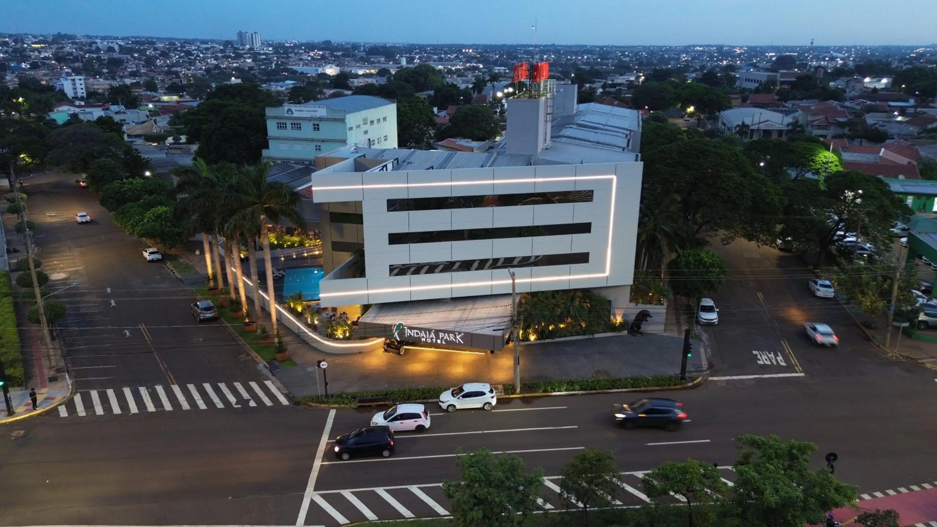 Property building in Indaiá Park Hotel