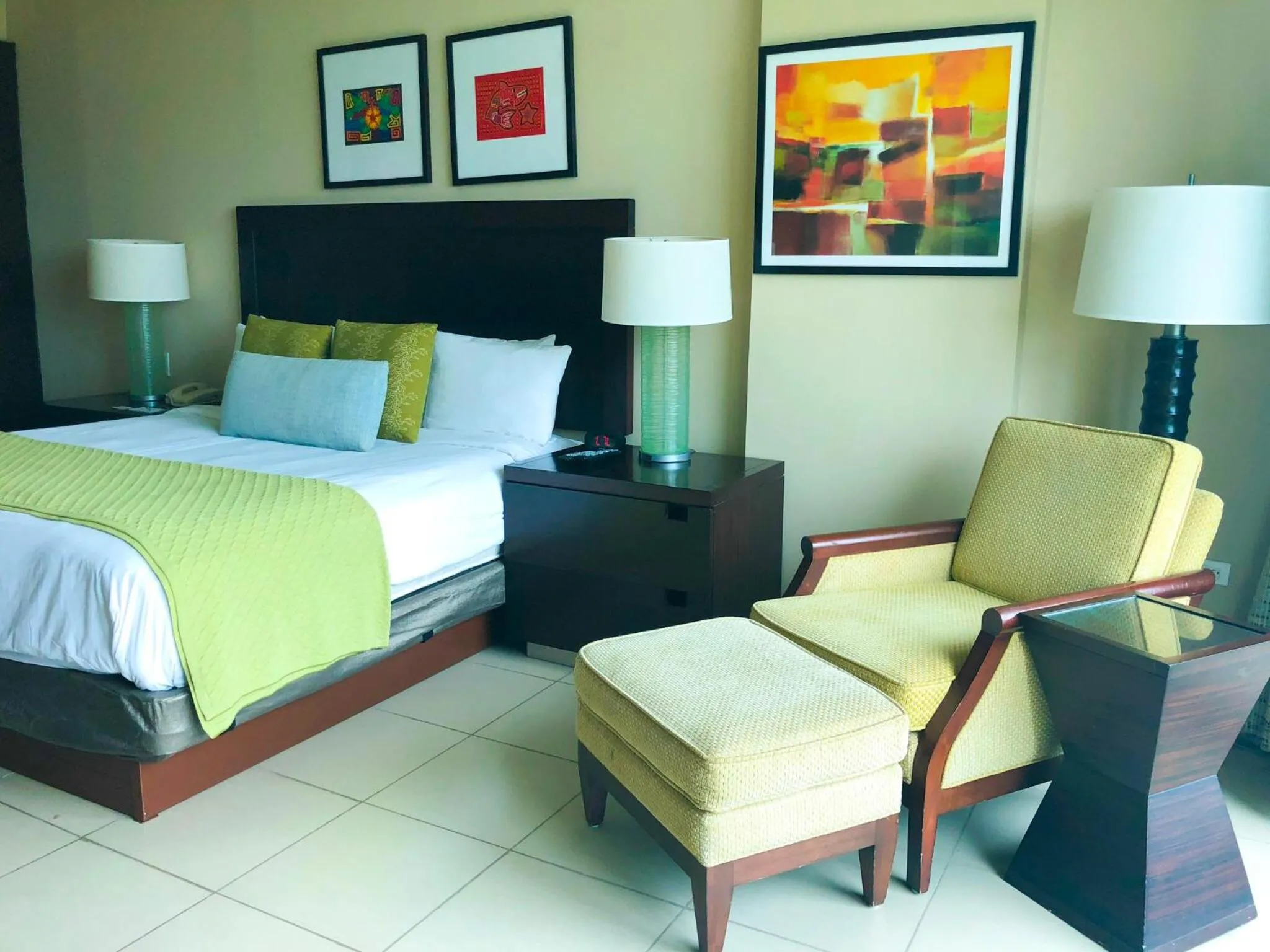 Decorative detail, Bed in Summit Rainforest Golf Resort & All Inclusive