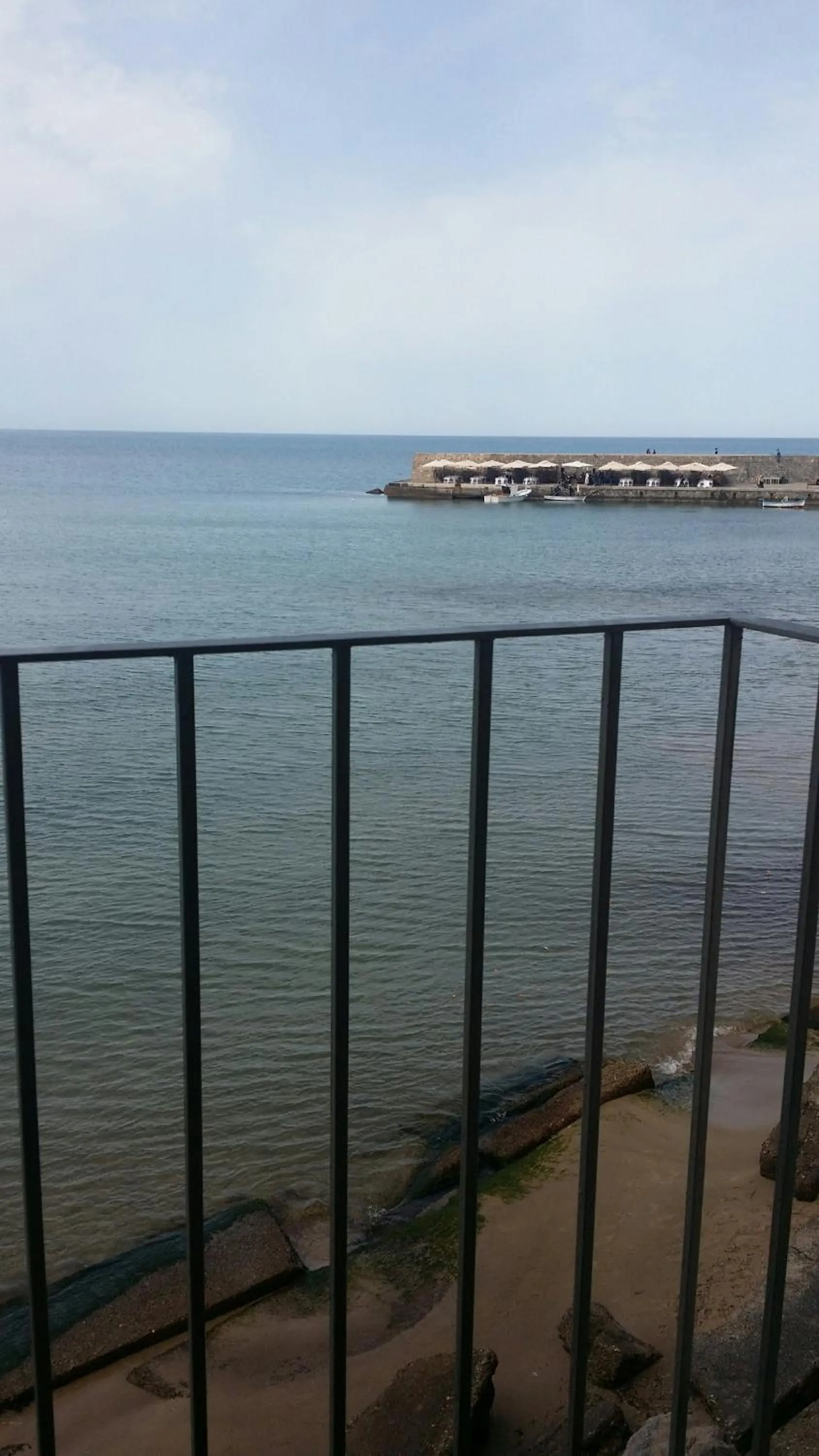 Balcone sulla spiaggia