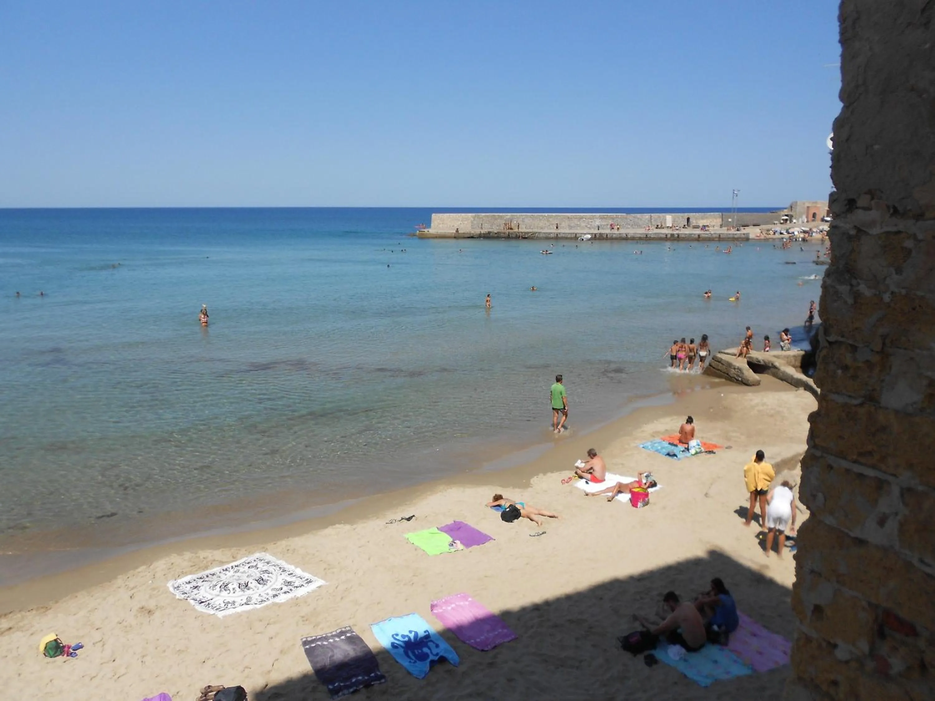 Balcone sulla spiaggia