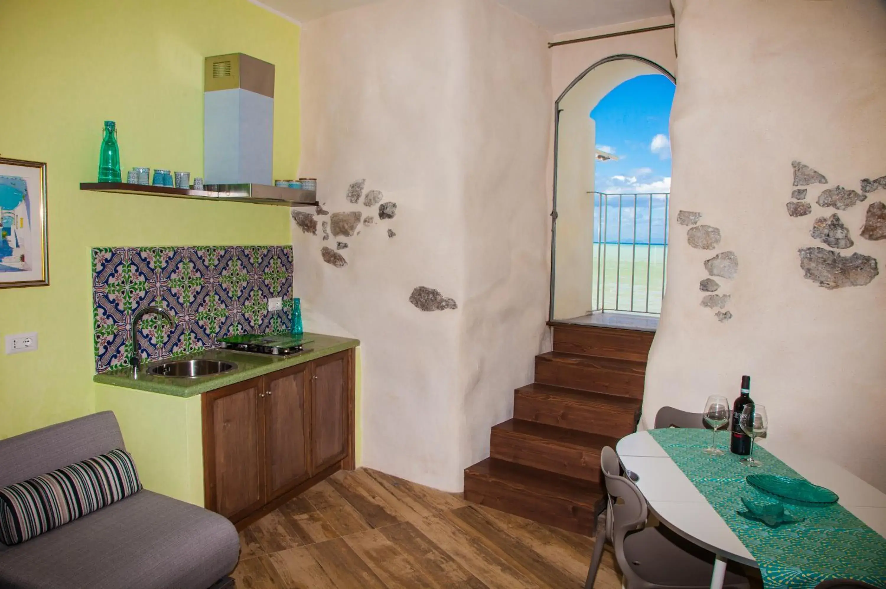 Double Room with Balcony and Sea View in Balcone sulla spiaggia Double Room with Balcony and Sea View in Balcone sulla spiaggia