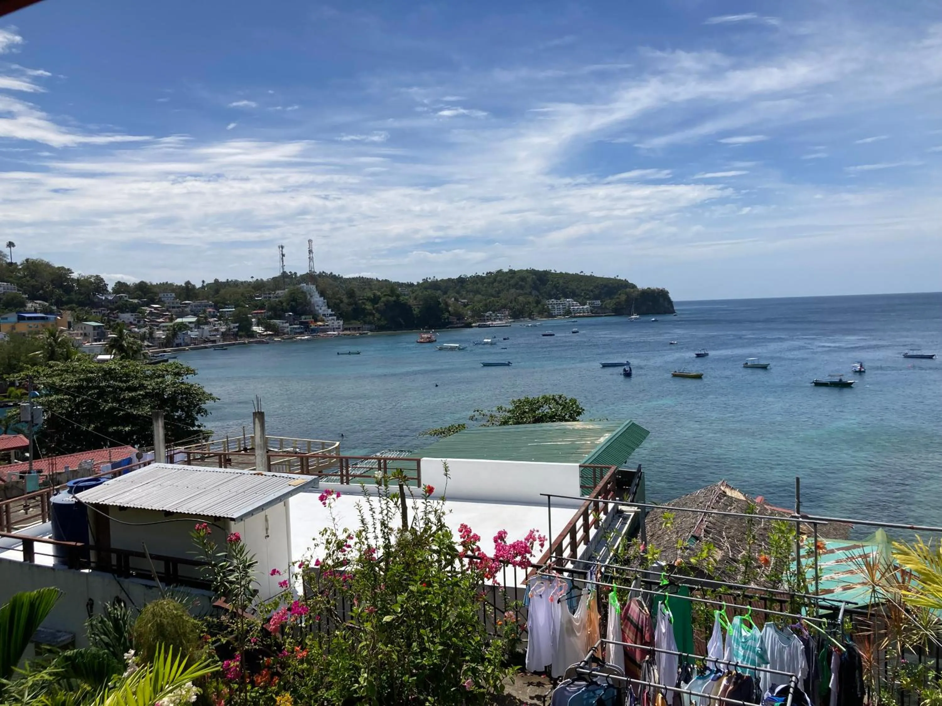 Sea view in Reynaldo's Upstairs