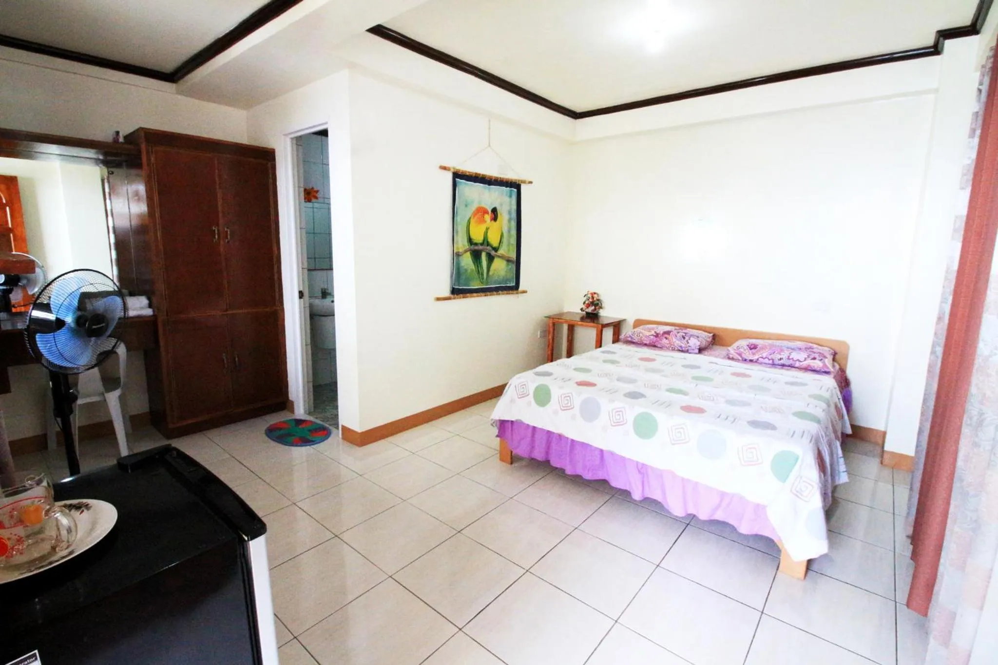 Bed in Reynaldo's Upstairs