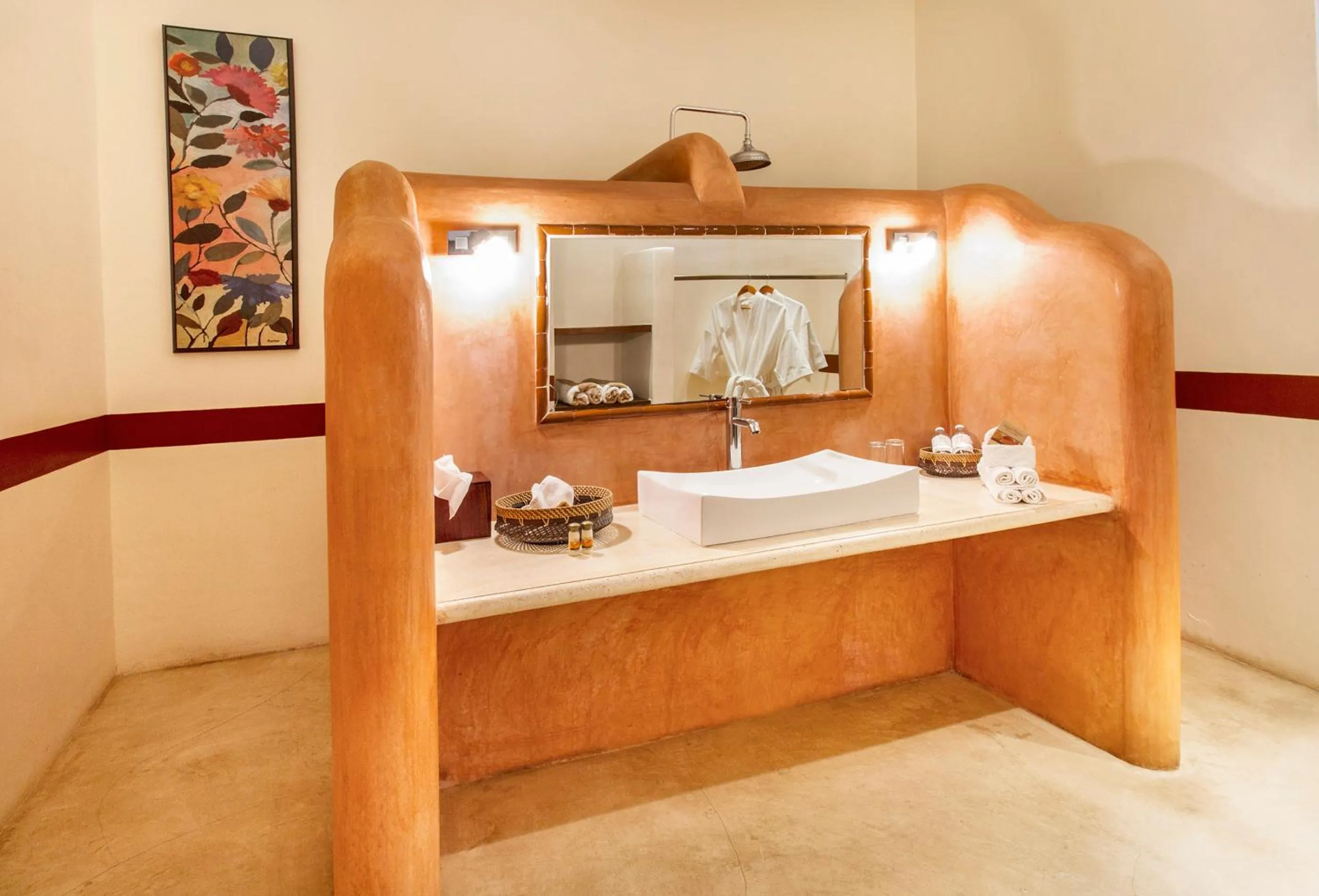 Bathroom in Hacienda Santa Cruz Merida