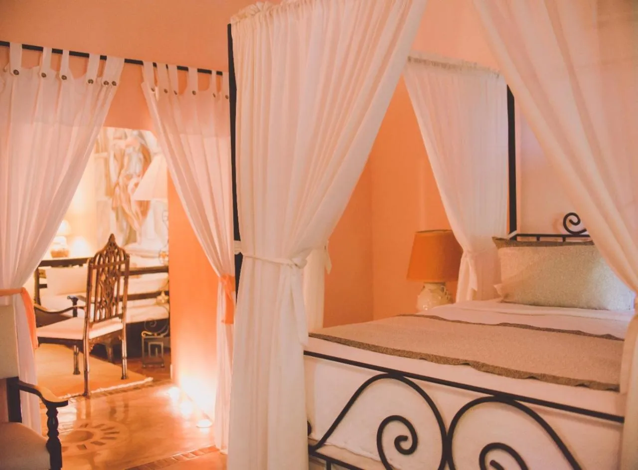 Bed in Hacienda Santa Cruz Merida