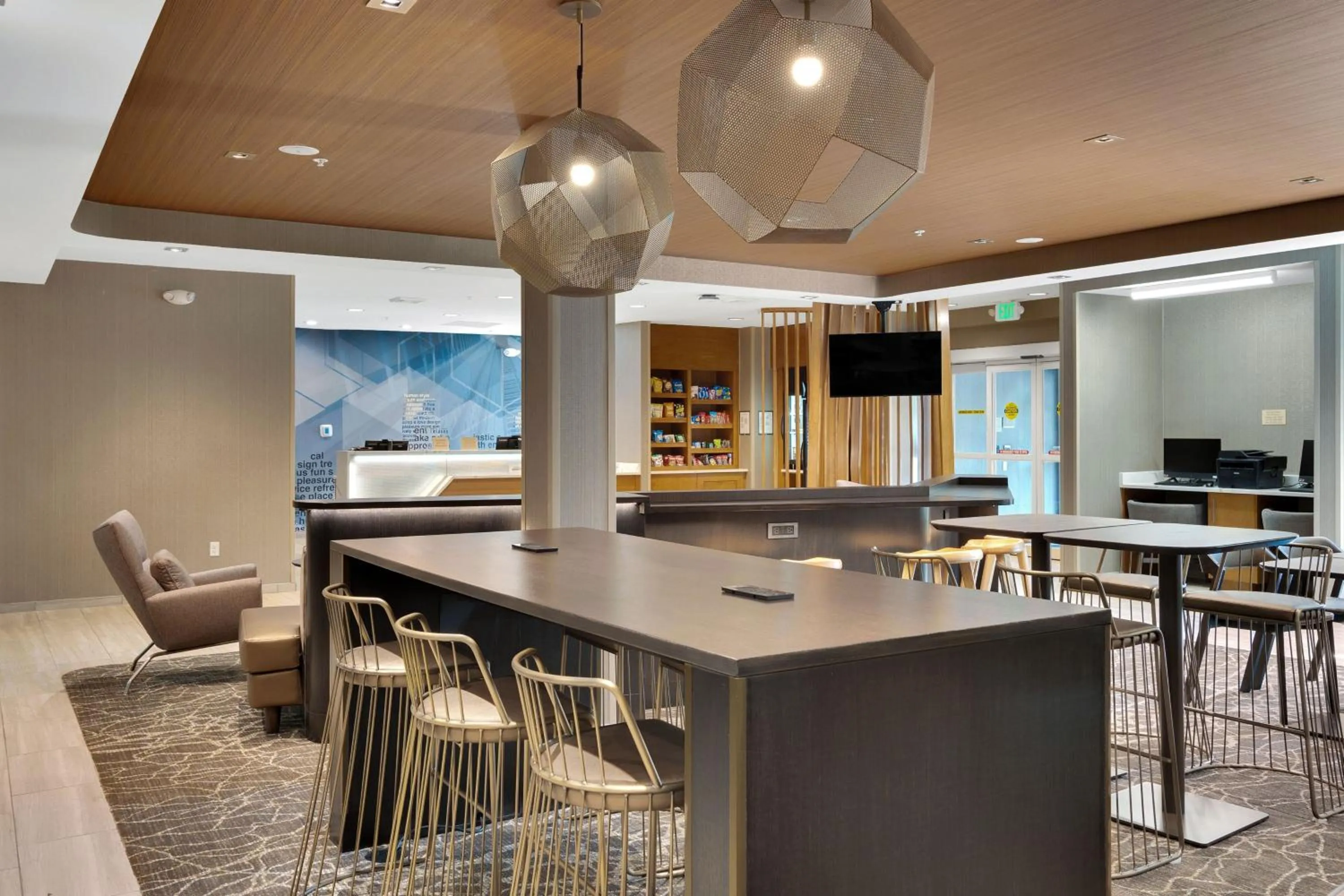 Lobby or reception in SpringHill Suites by Marriott Freeport Brunswick