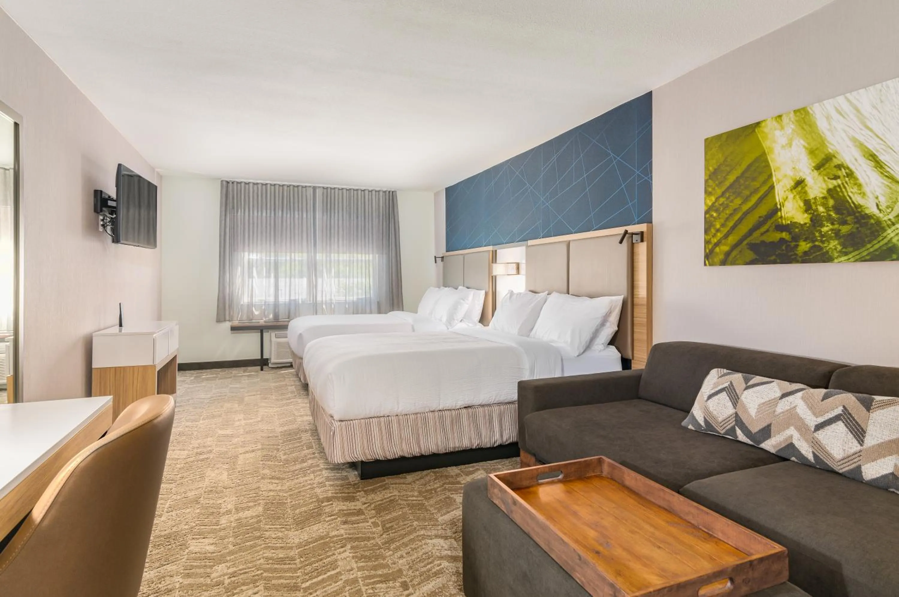 Bed in SpringHill Suites by Marriott Freeport Brunswick