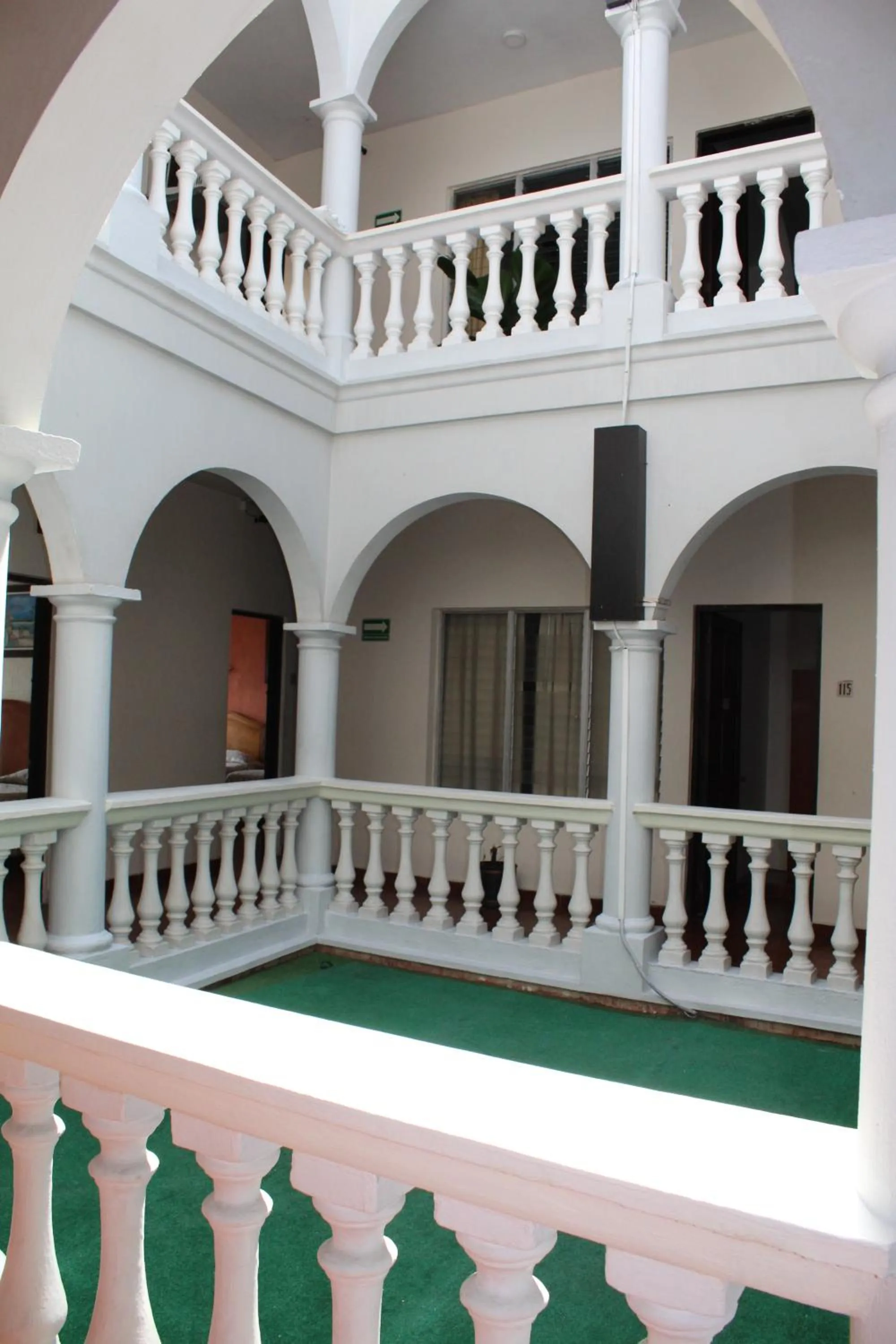 Property building in Hotel Posada Doña Lala