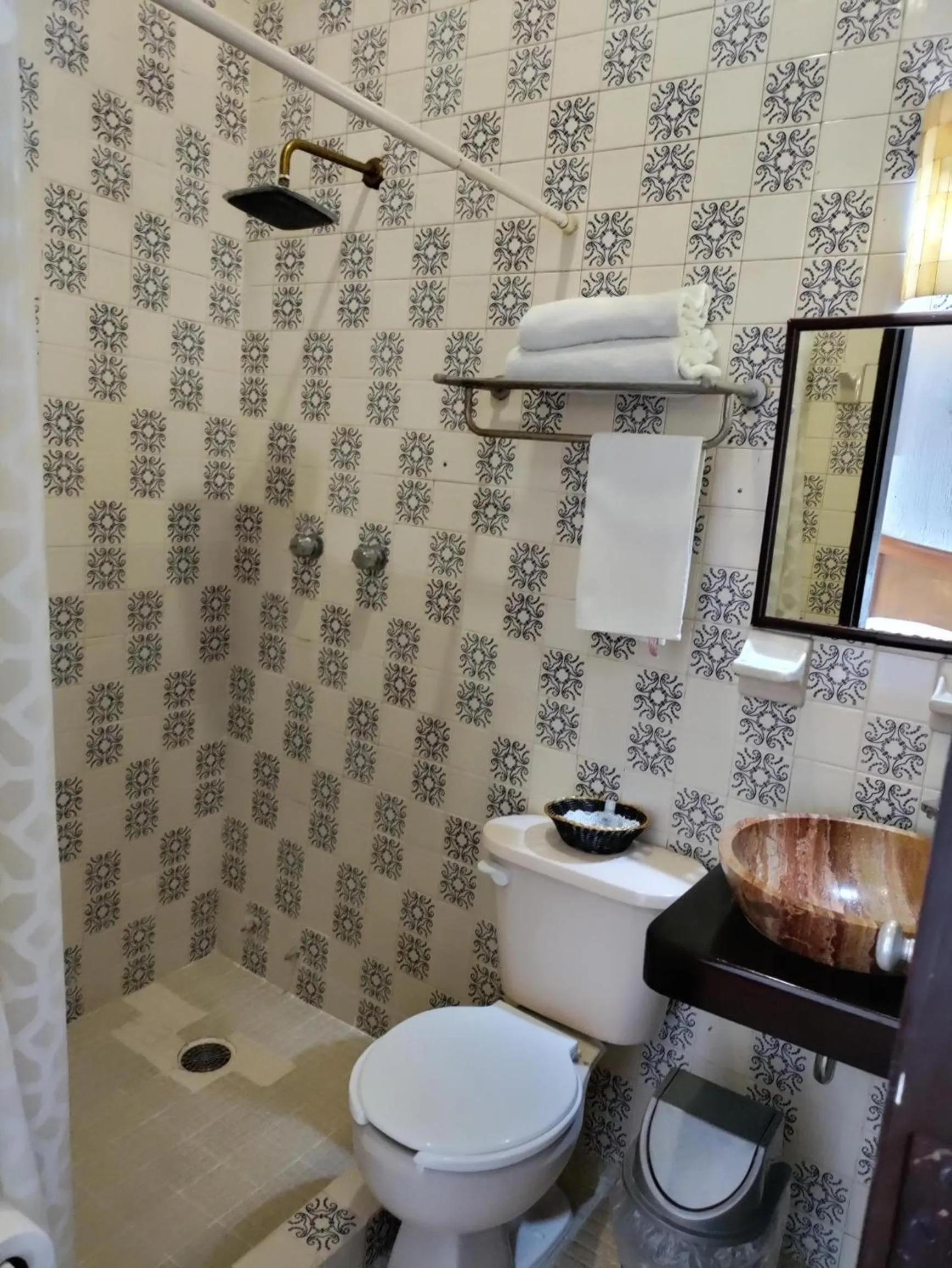 Bathroom in Hotel Posada Doña Lala