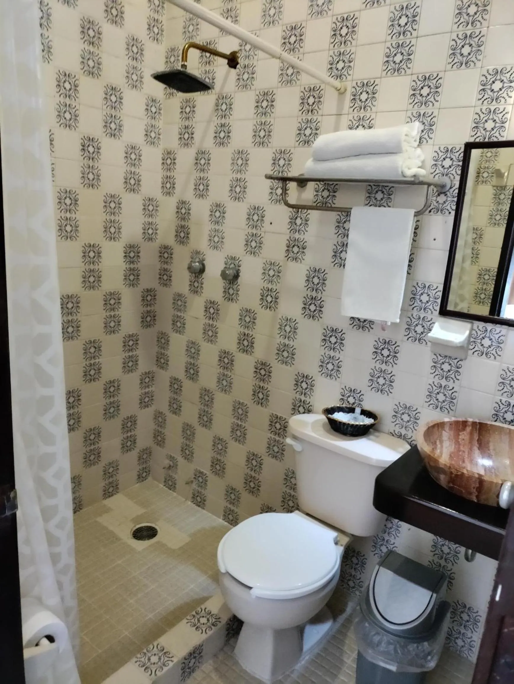 Bathroom in Hotel Posada Doña Lala