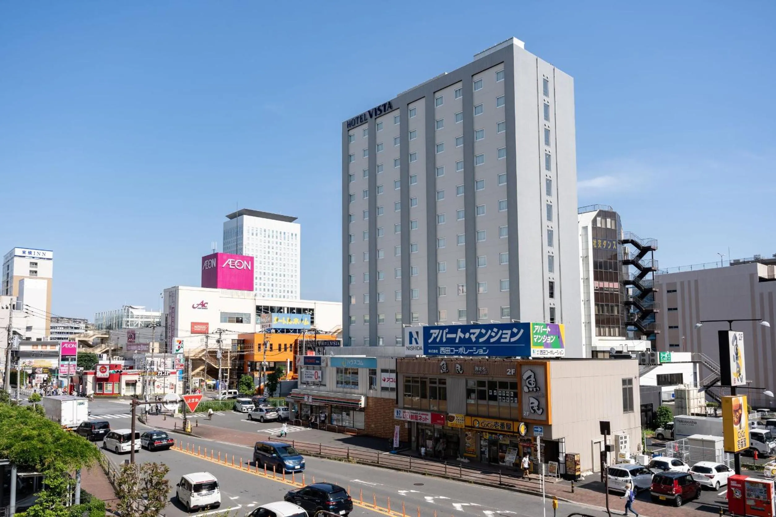 Property building in Hotel Vista Ebina