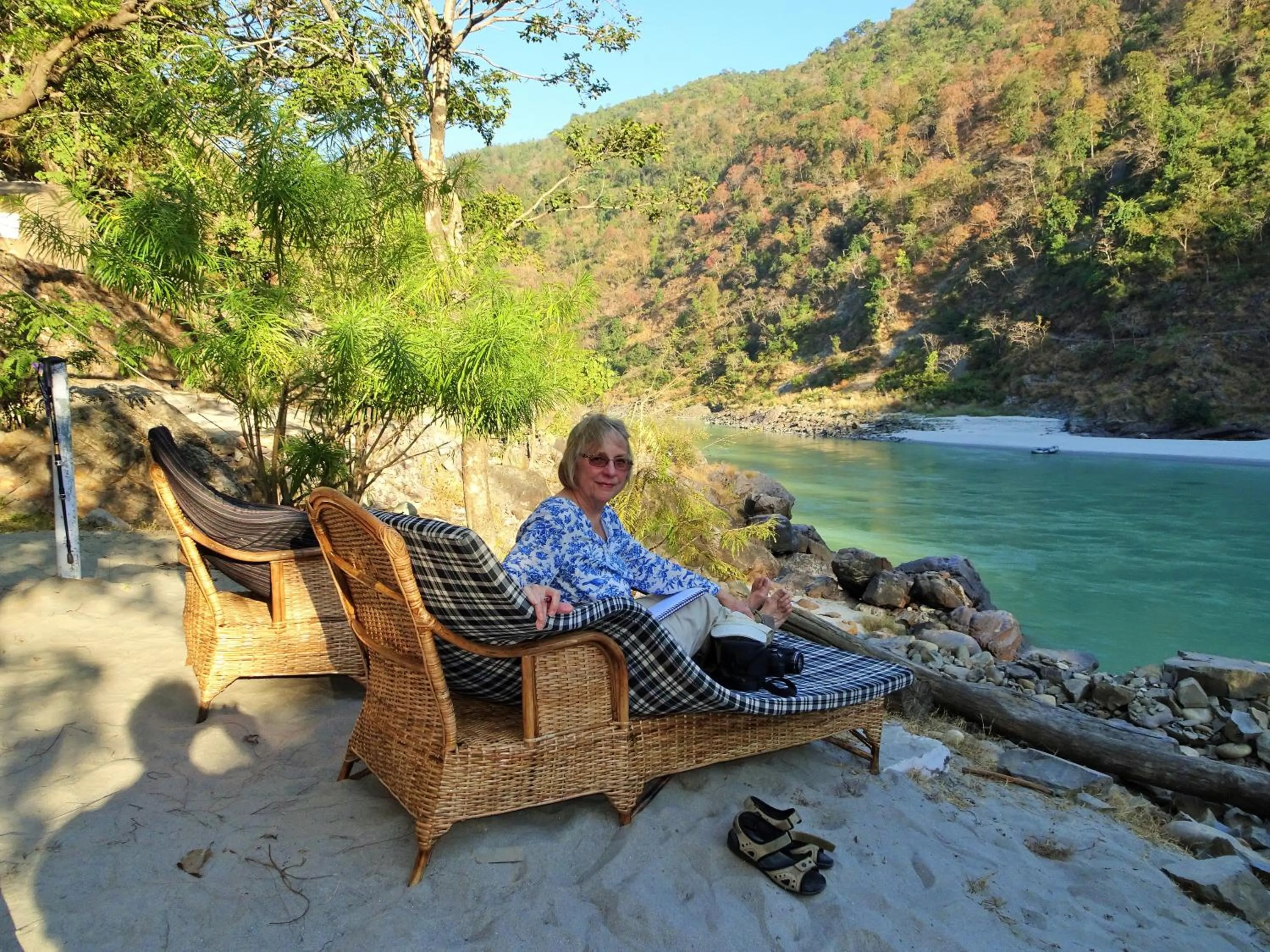 Day in Samira's Birds & Butterflies Park-Spashram Ganga Beach Retreat