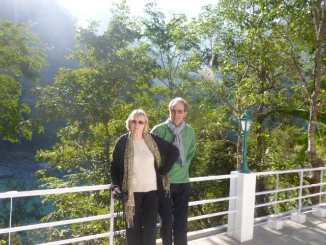 People in Samira's Birds & Butterflies Park-Spashram Ganga Beach Retreat