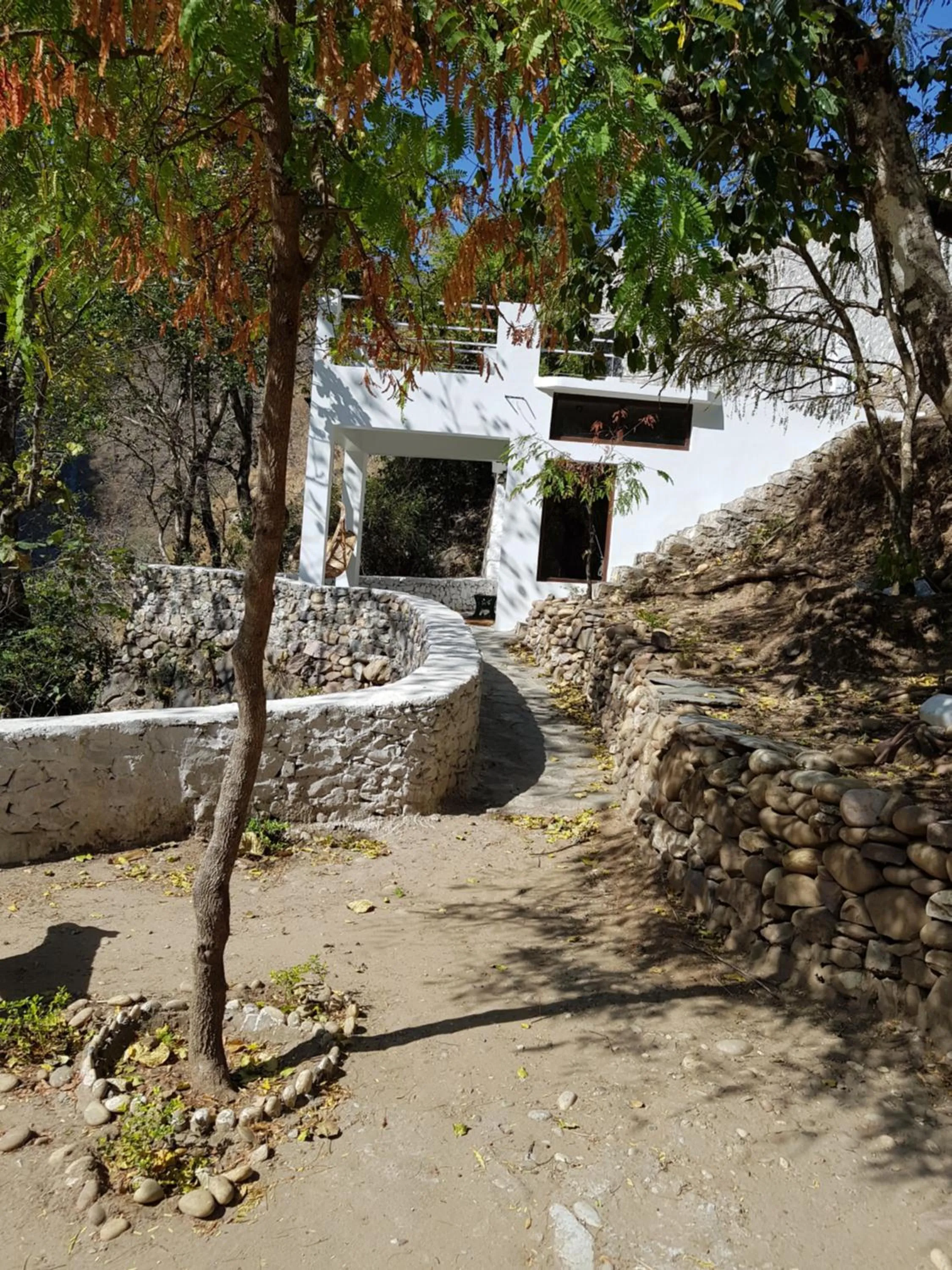 Facade/entrance in Samira's Birds & Butterflies Park-Spashram Ganga Beach Retreat