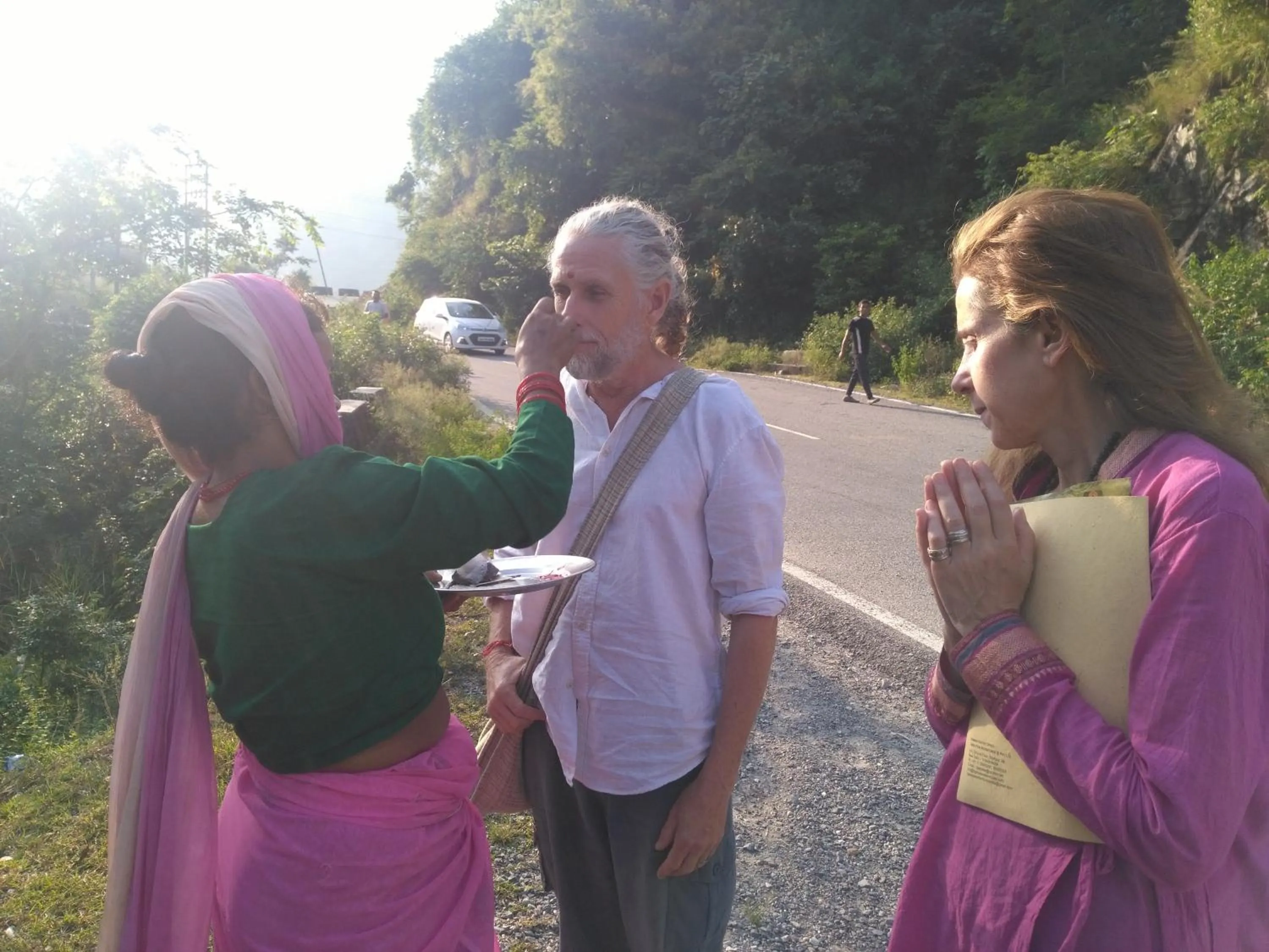 People in Samira's Birds & Butterflies Park-Spashram Ganga Beach Retreat