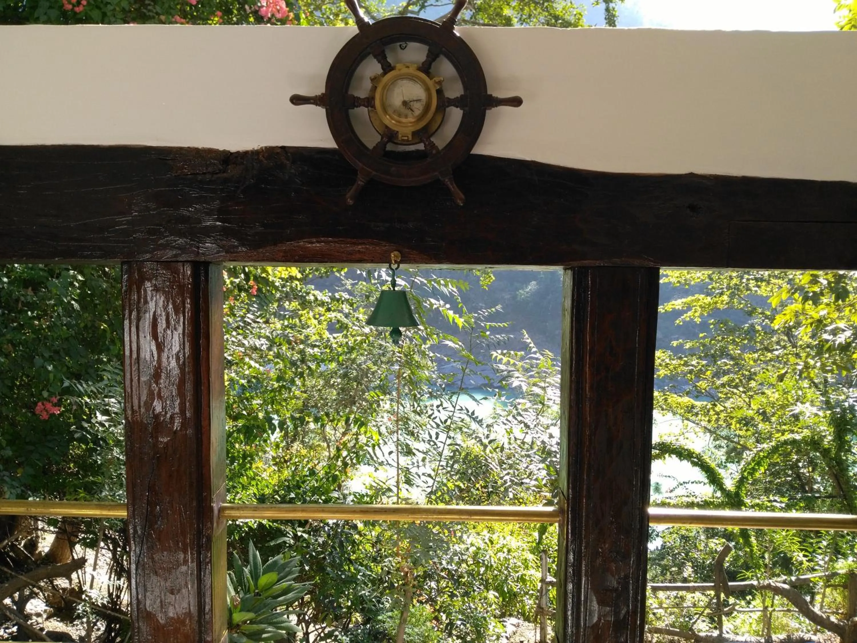 Garden view in Samira's Birds & Butterflies Park-Spashram Ganga Beach Retreat