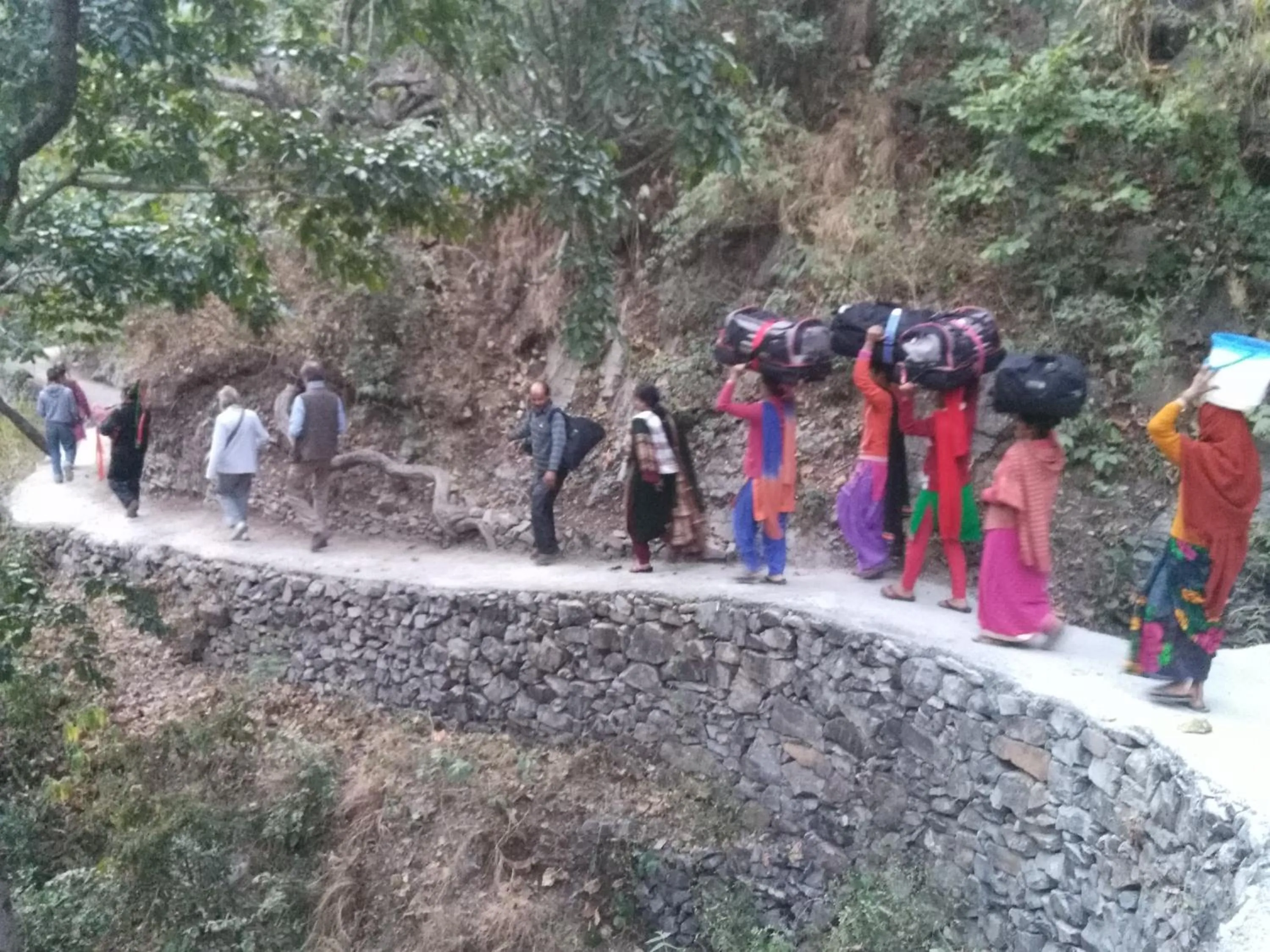 People in Samira's Birds & Butterflies Park-Spashram Ganga Beach Retreat