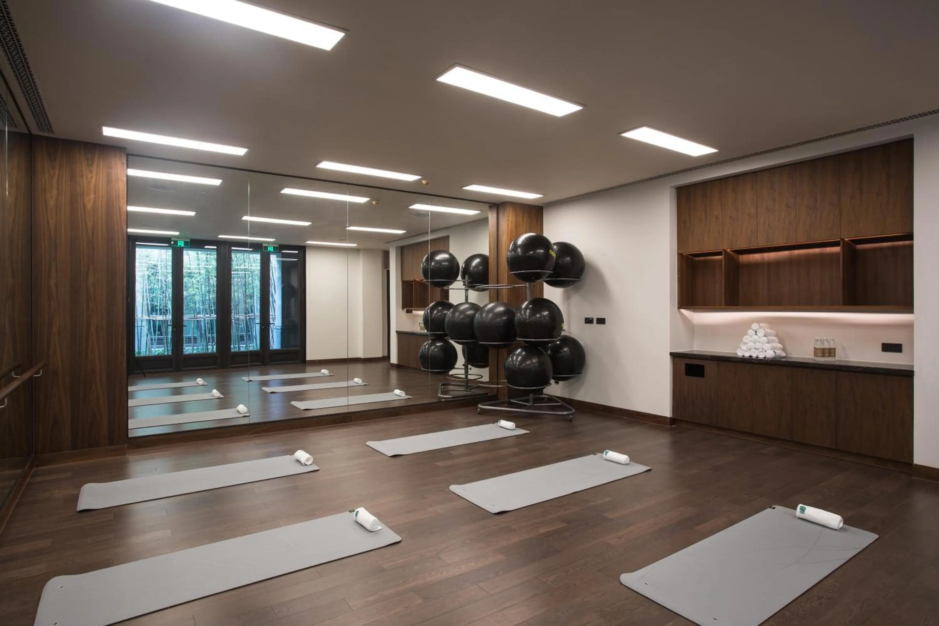 Fitness centre/facilities in Banyan Tree Anji