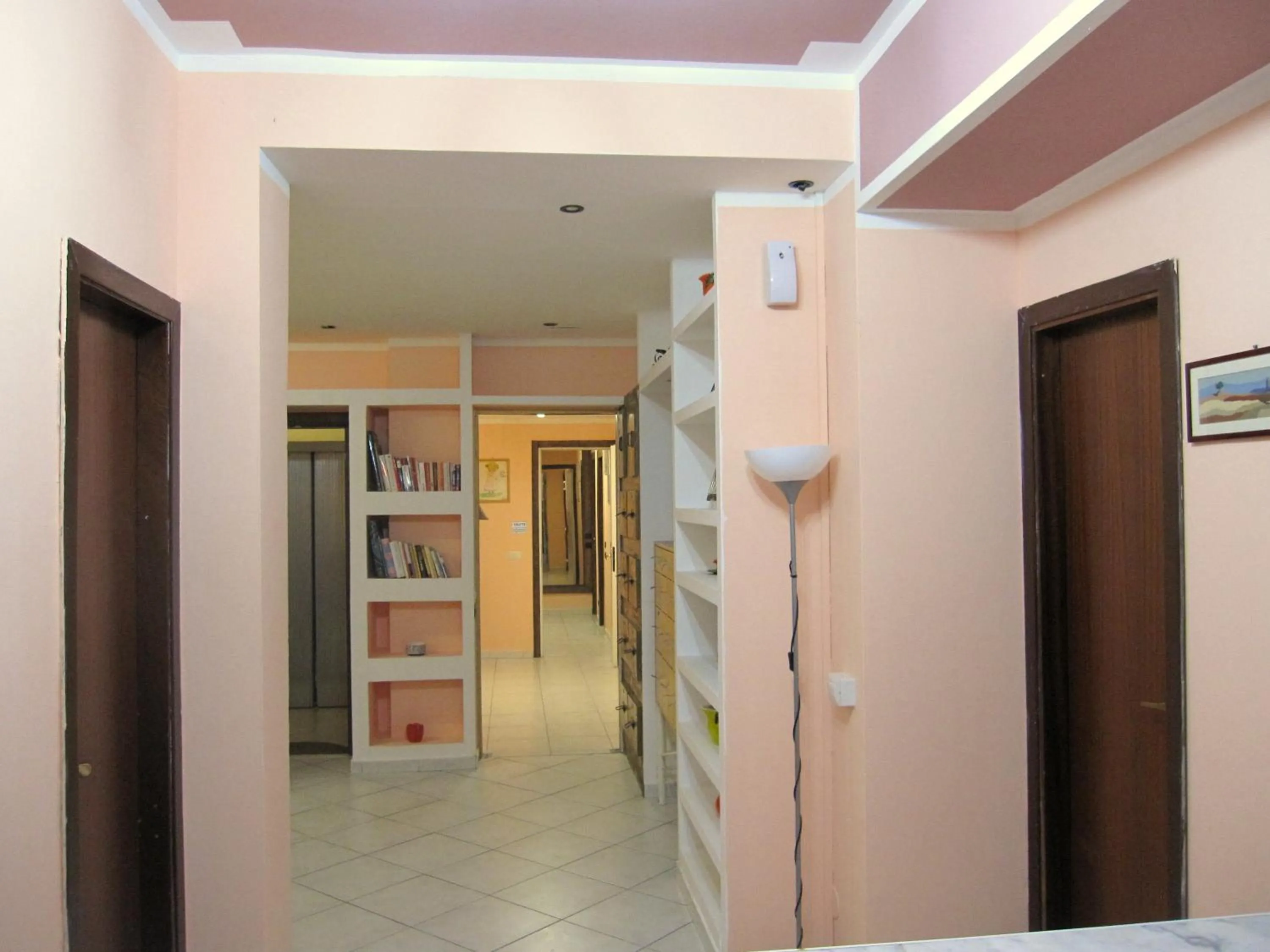 Decorative detail in Star Hostel