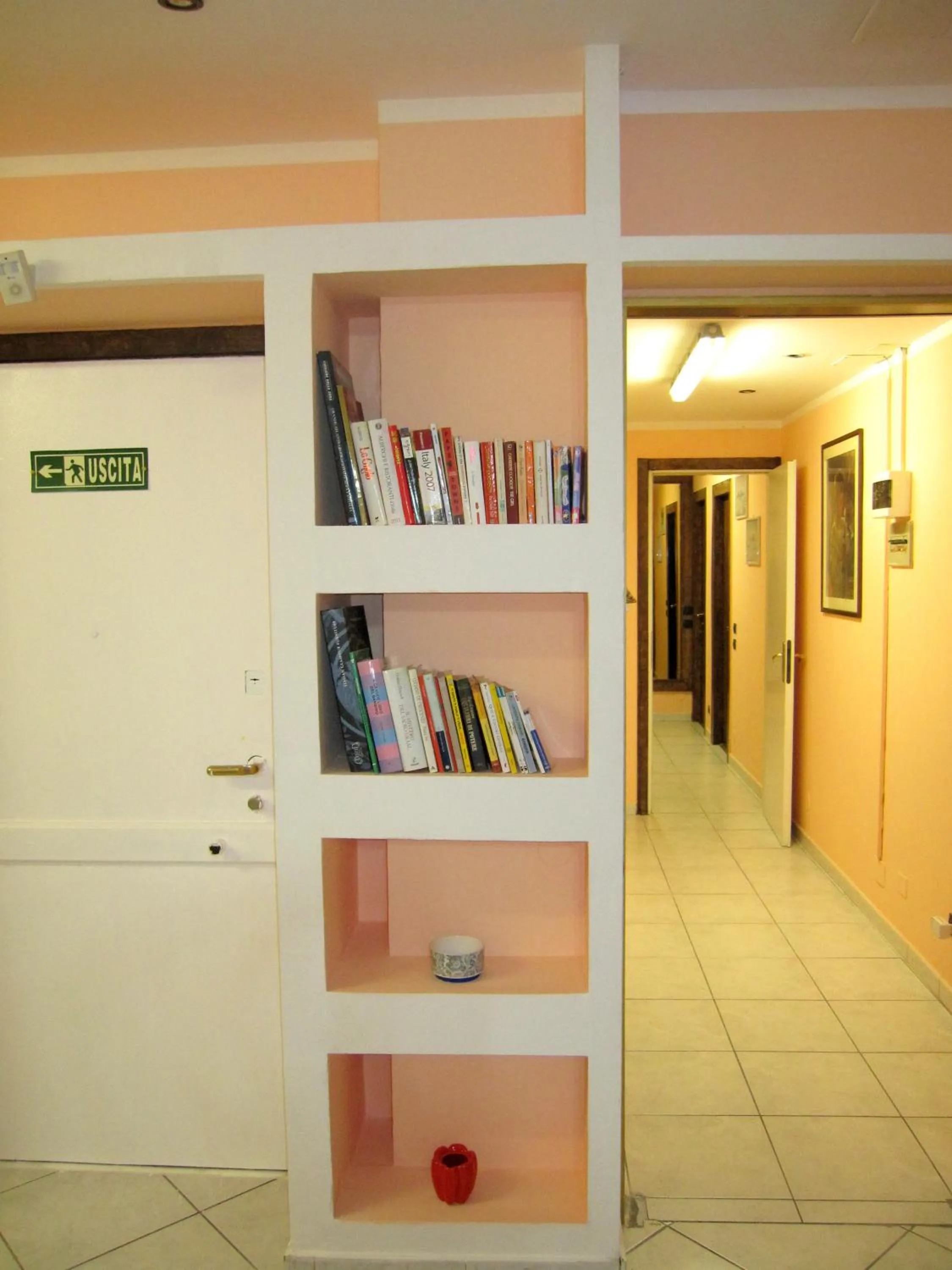 Library in Star Hostel