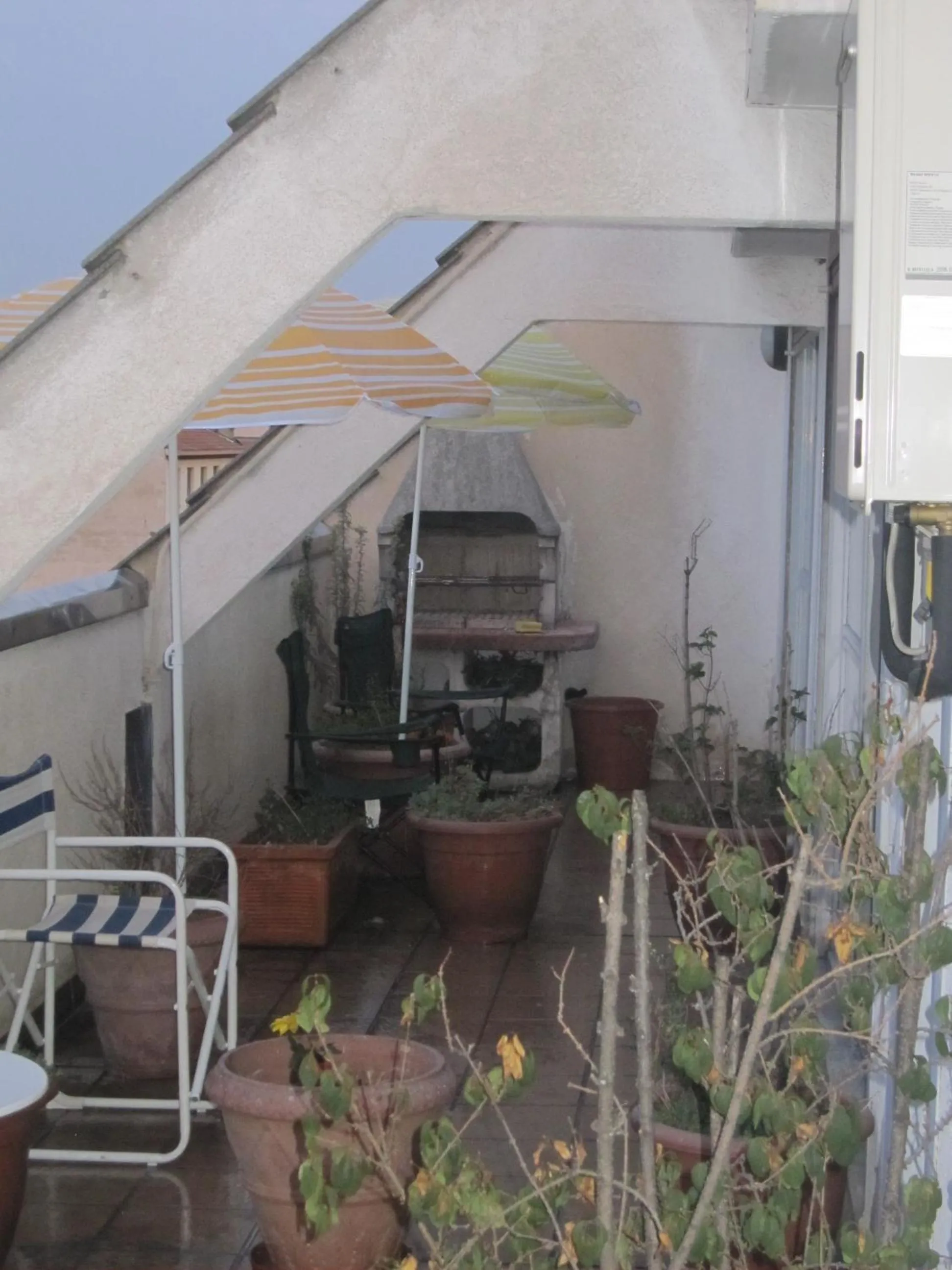 Balcony/Terrace in Star Hostel