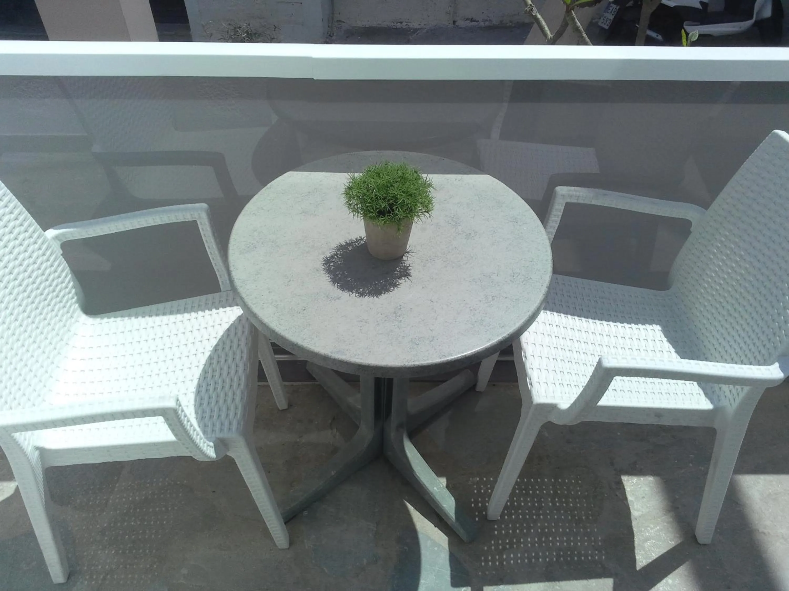 Balcony/Terrace in Byzance Hotel