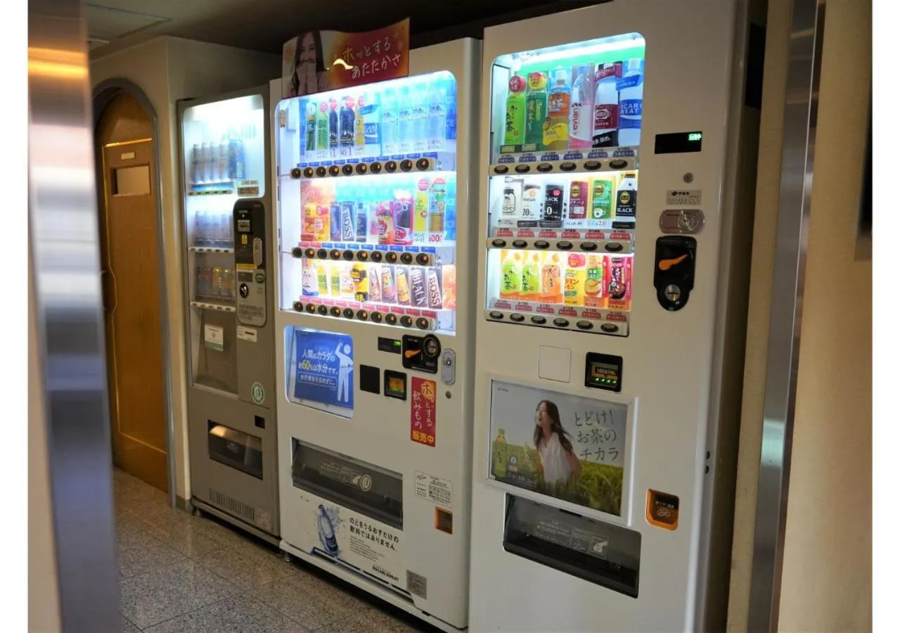 vending machine in Hotel Hachiman