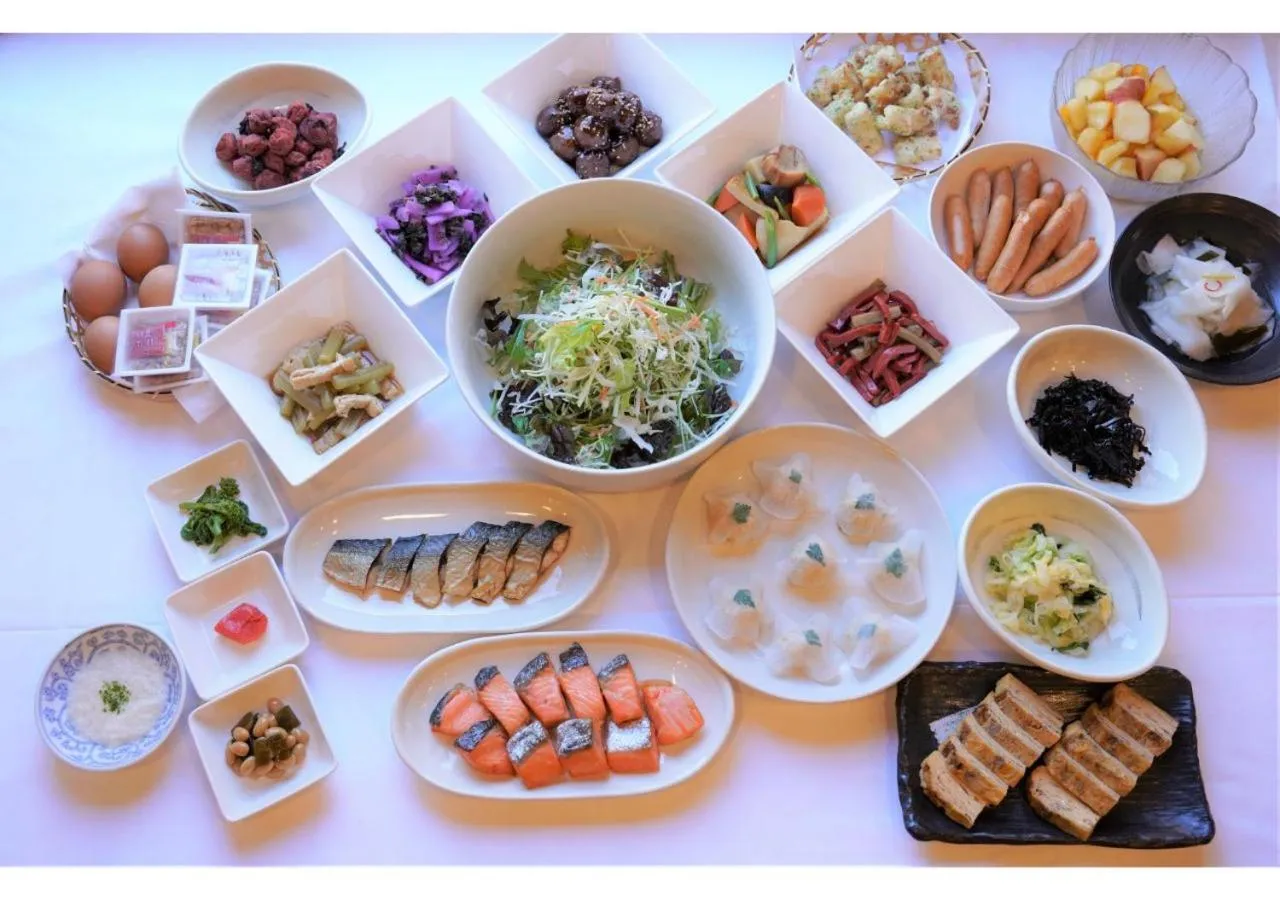 Breakfast in Hotel Hachiman