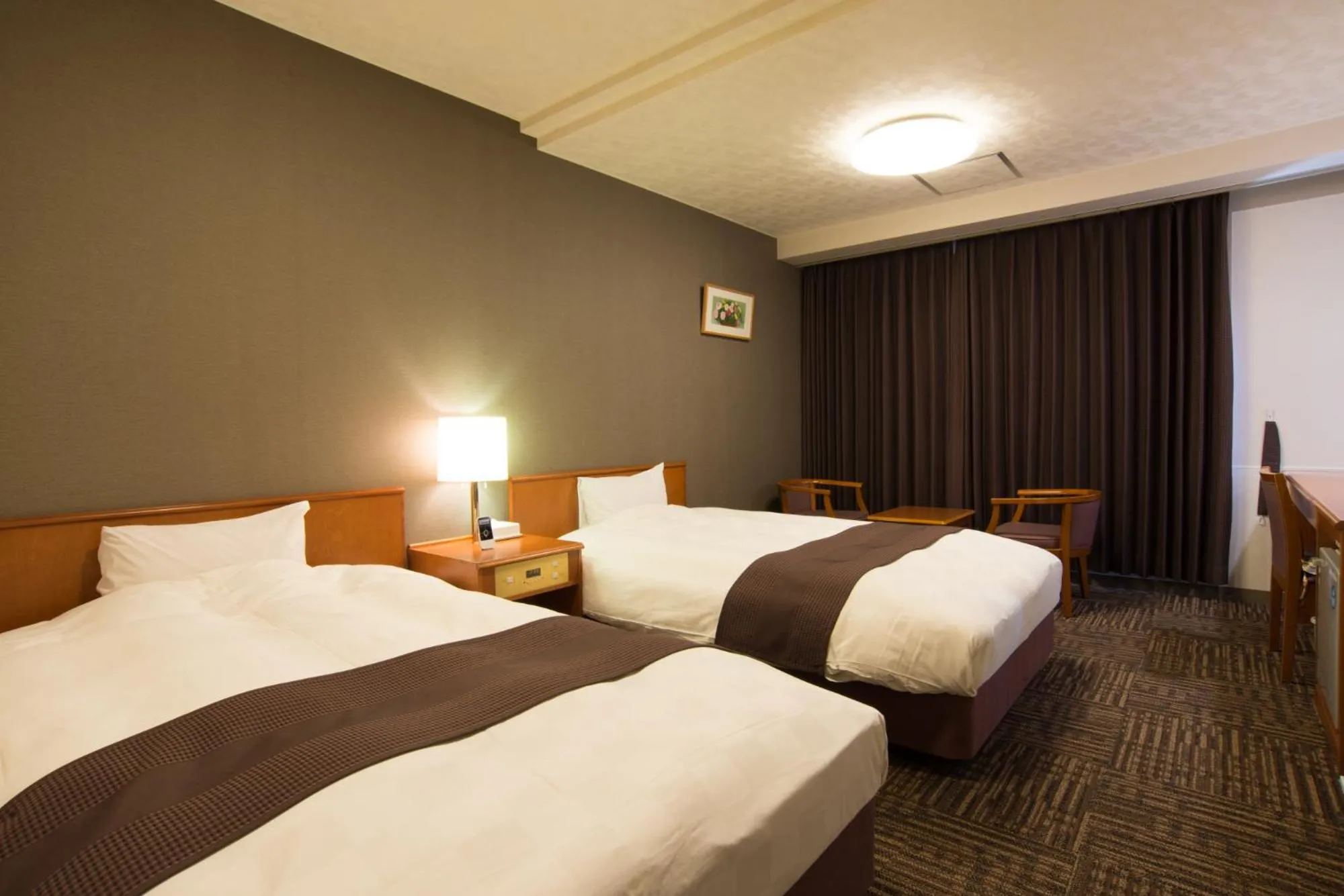 Bed in Hotel Hachiman