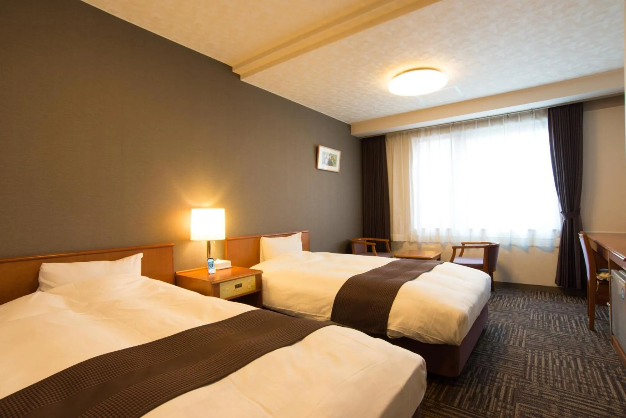Bed in Hotel Hachiman
