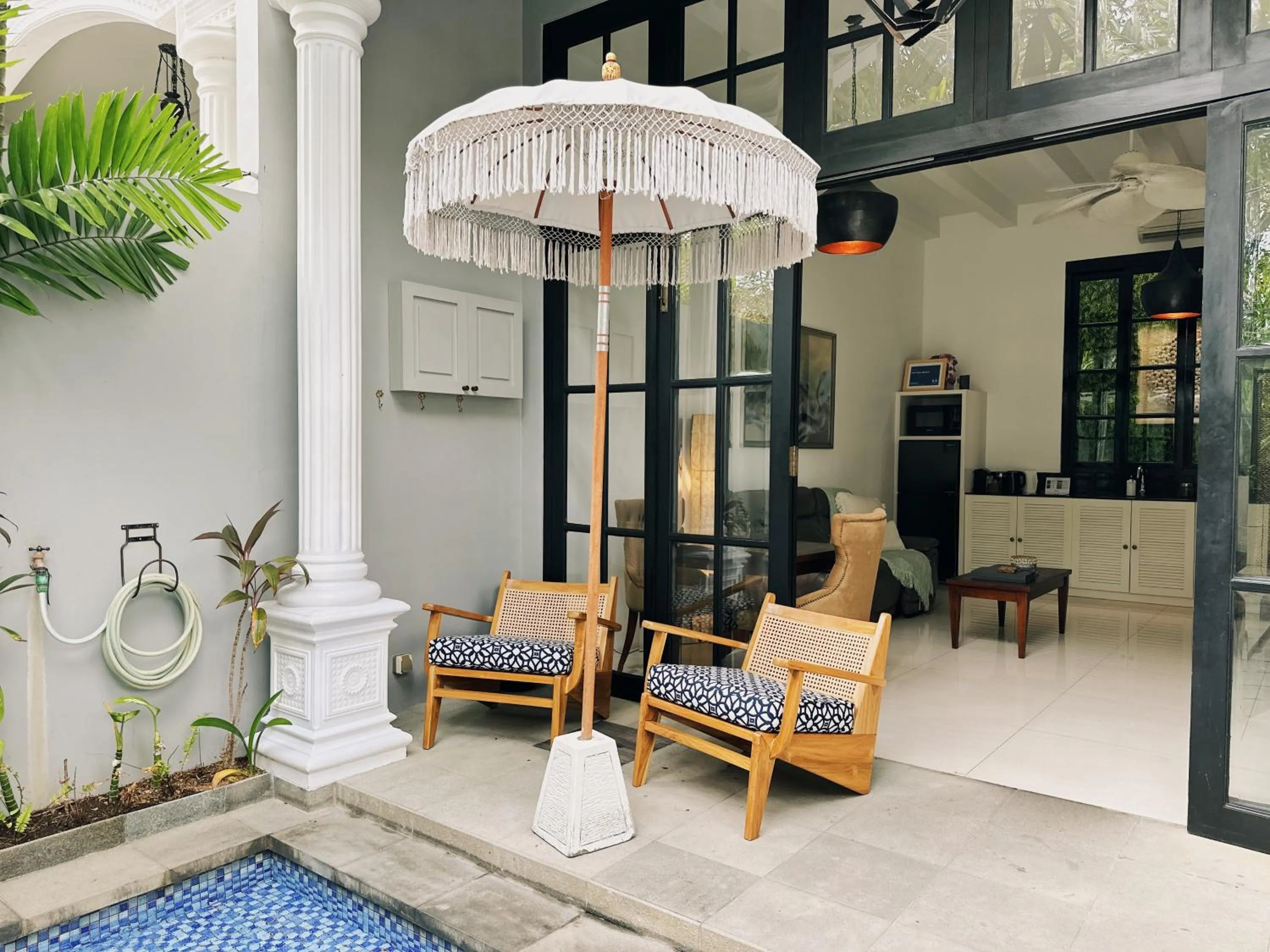 Seating area in Villa Pulau Rumah