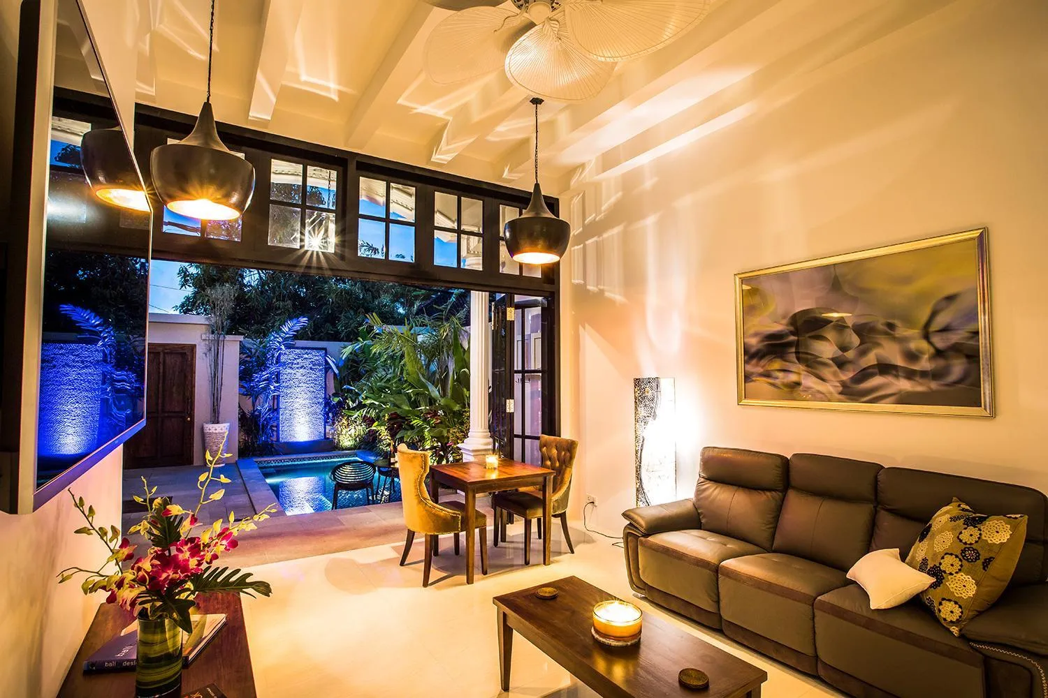 TV and multimedia in Villa Pulau Rumah