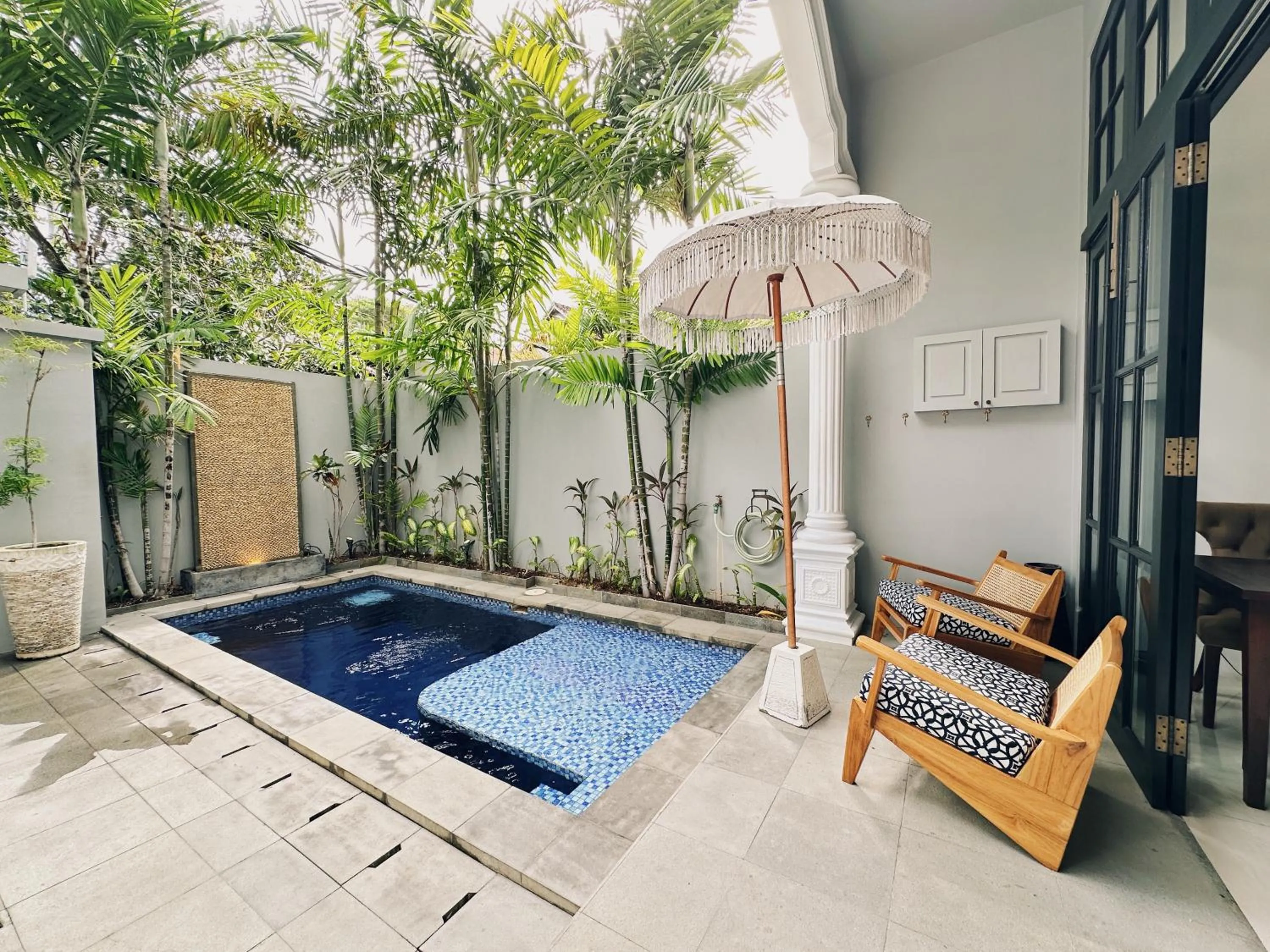 Seating area in Villa Pulau Rumah