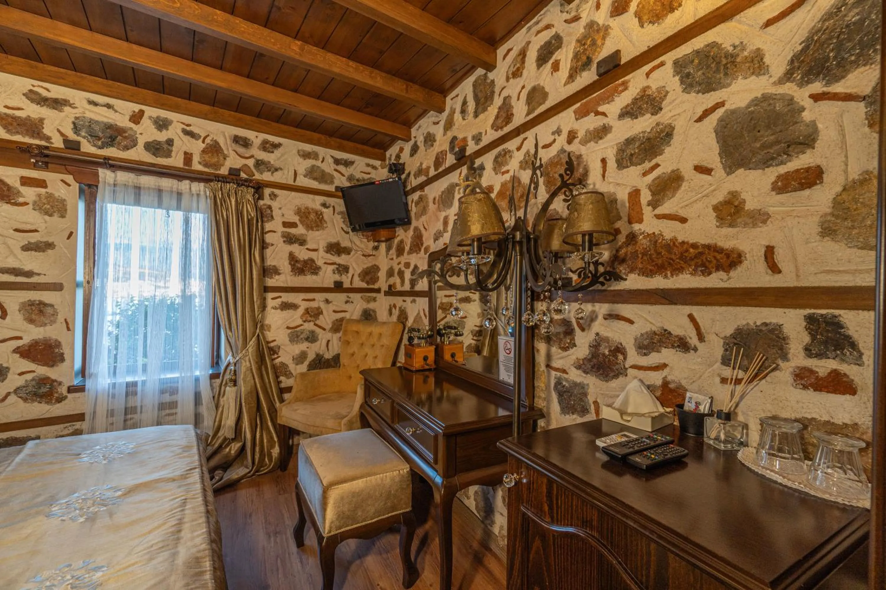 Seating area in Harmony Butik Otel