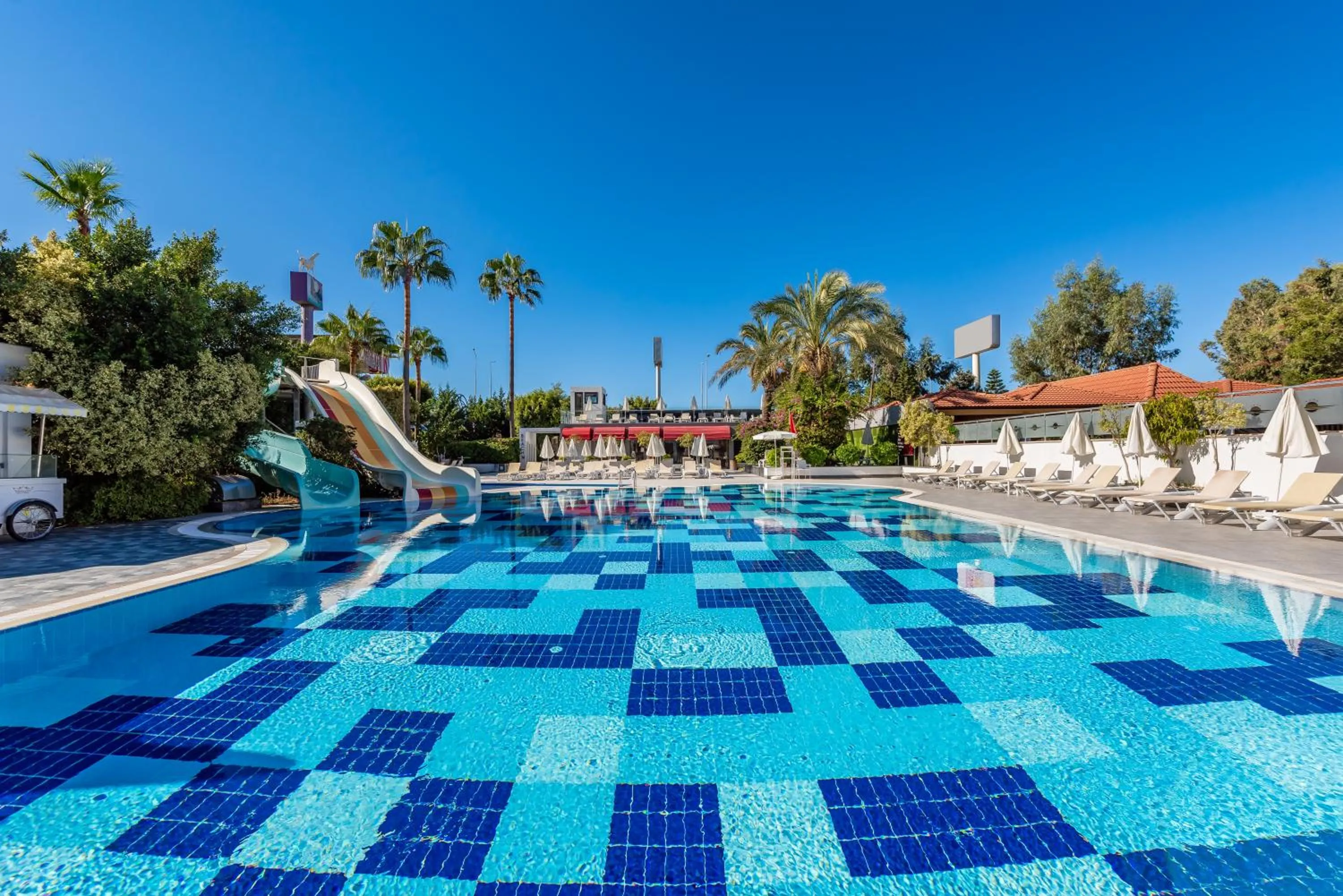 Pool view in White City Beach Adult Only