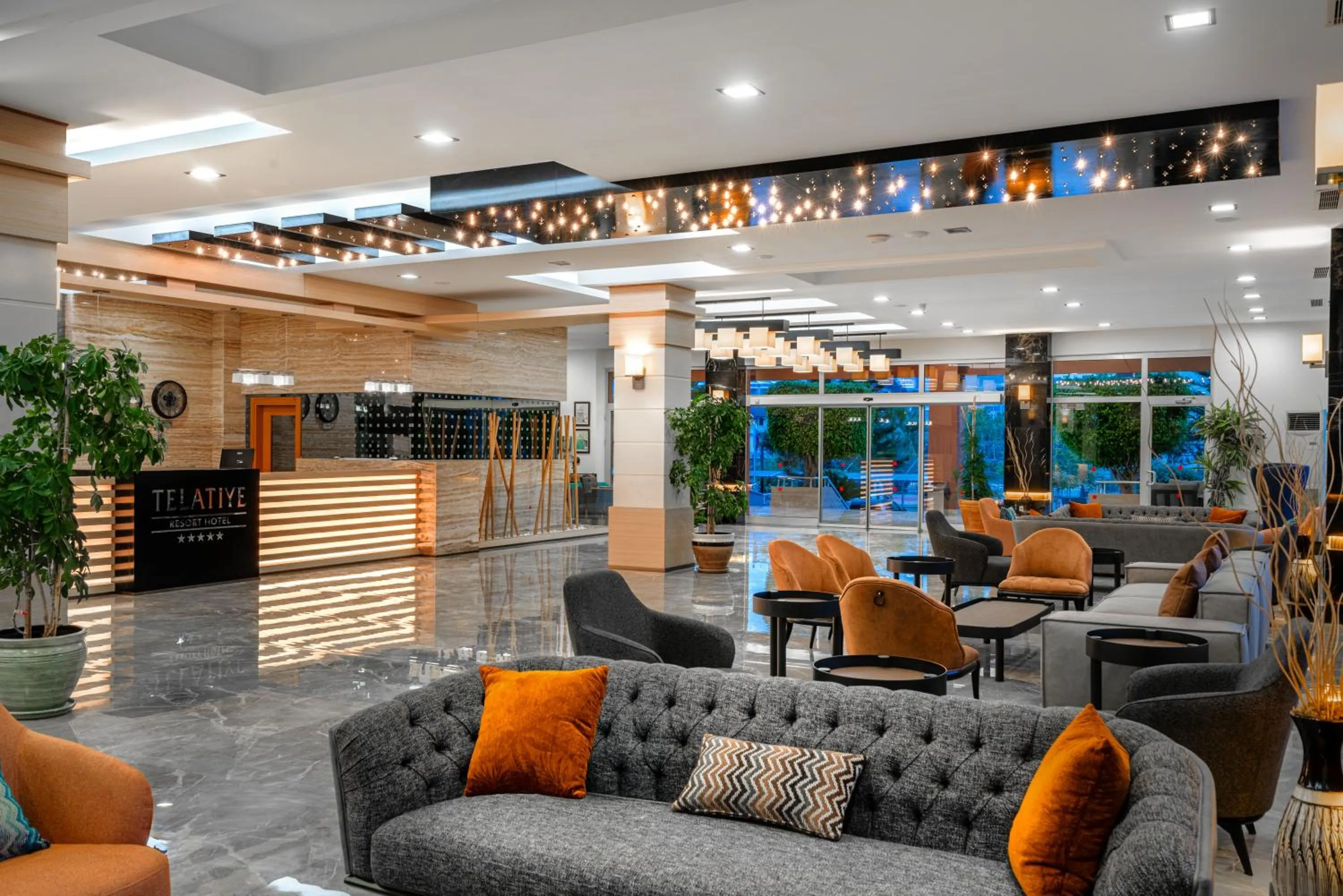 Lobby or reception in Telatiye Resort Hotel