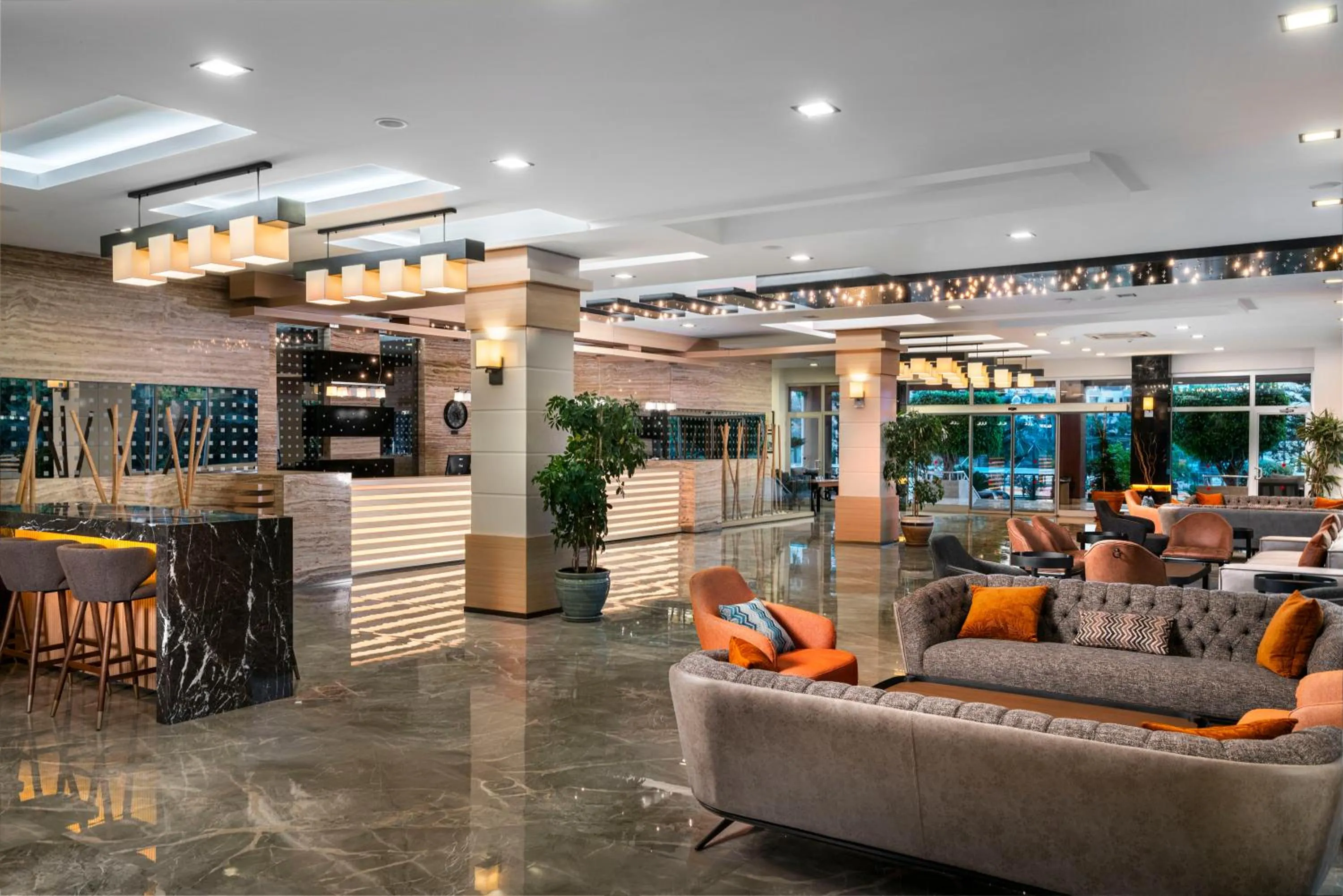 Lobby or reception in Telatiye Resort Hotel