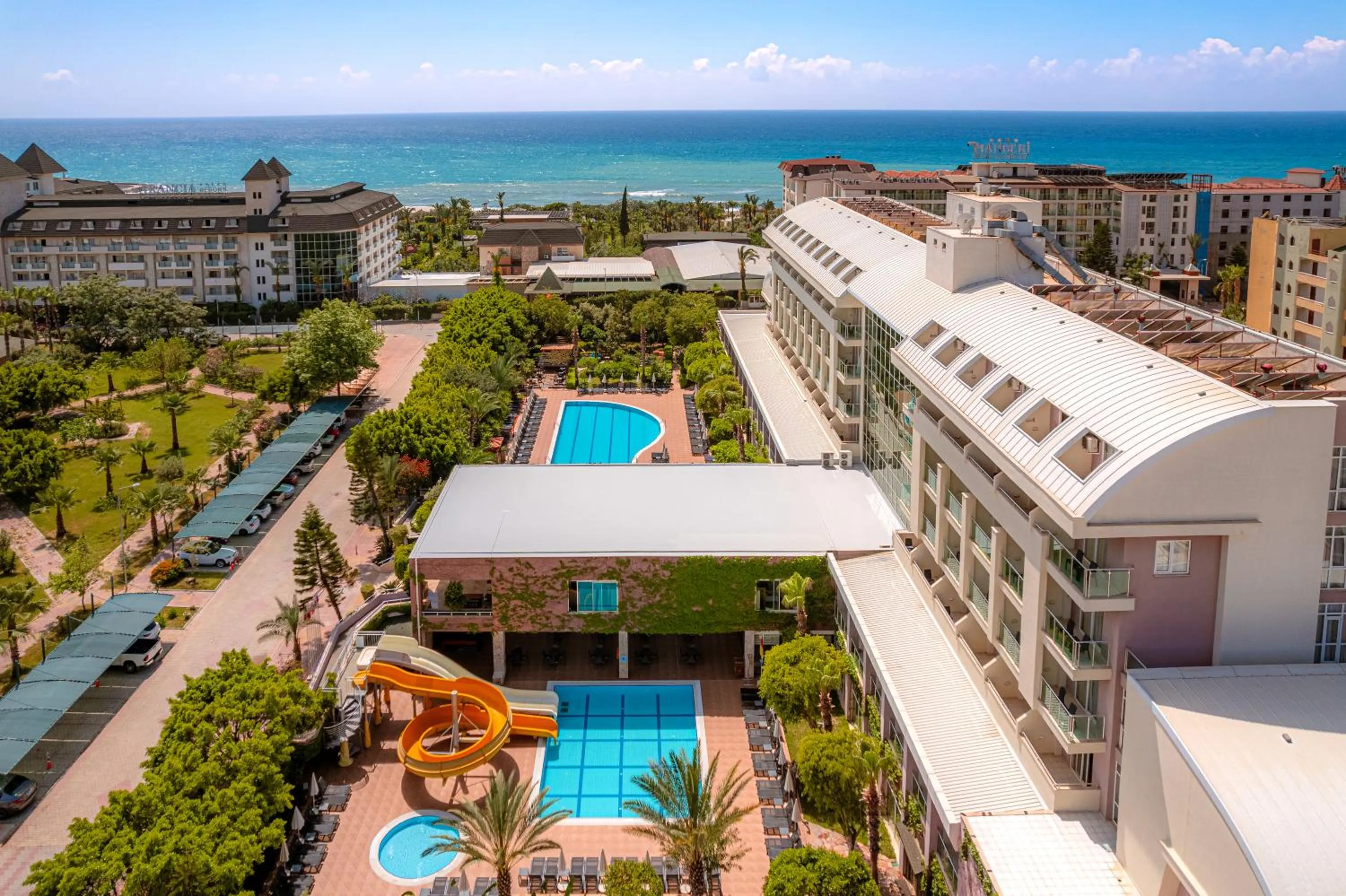 Property building in Telatiye Resort Hotel