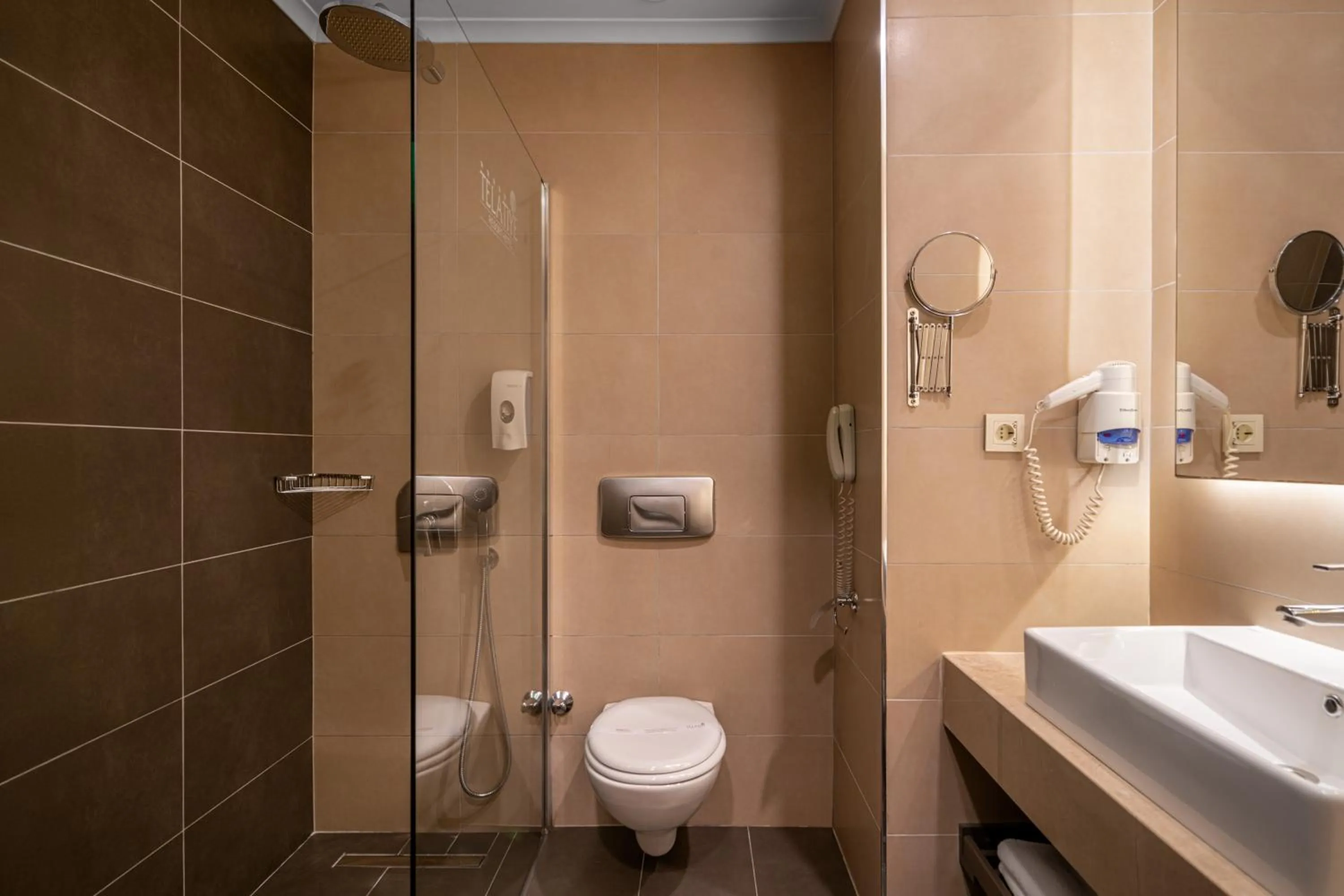 Shower in Telatiye Resort Hotel