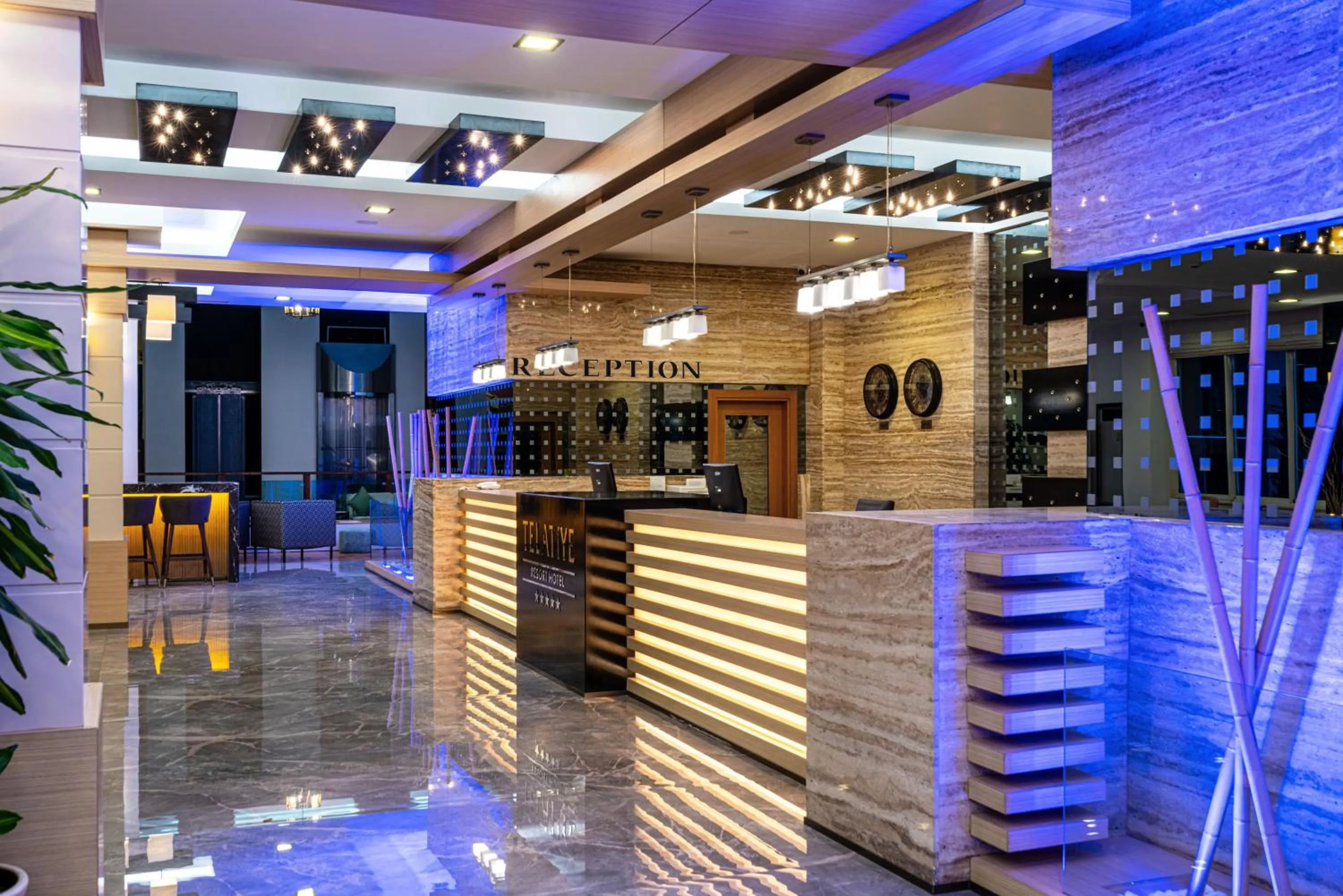 Lobby or reception in Telatiye Resort Hotel