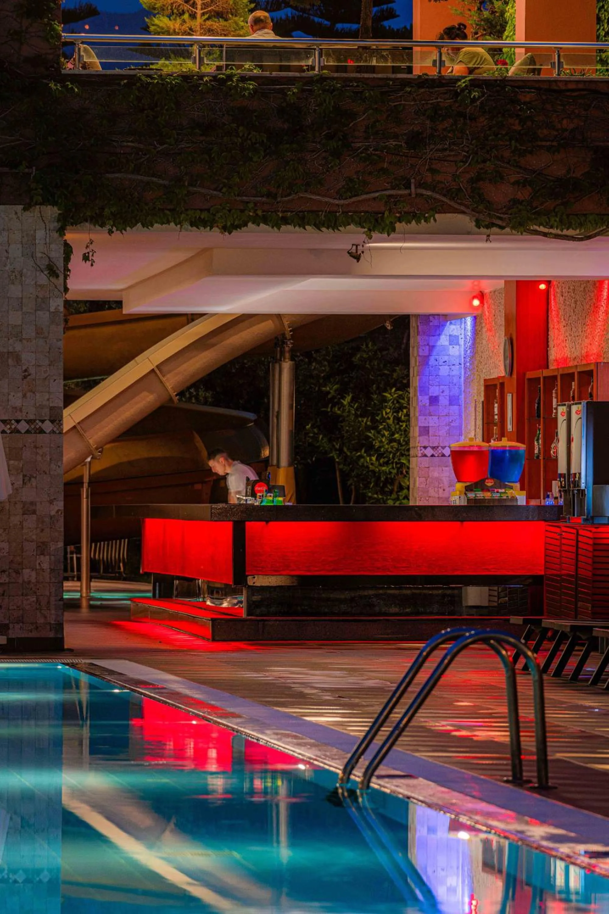 Pool view in Telatiye Resort Hotel