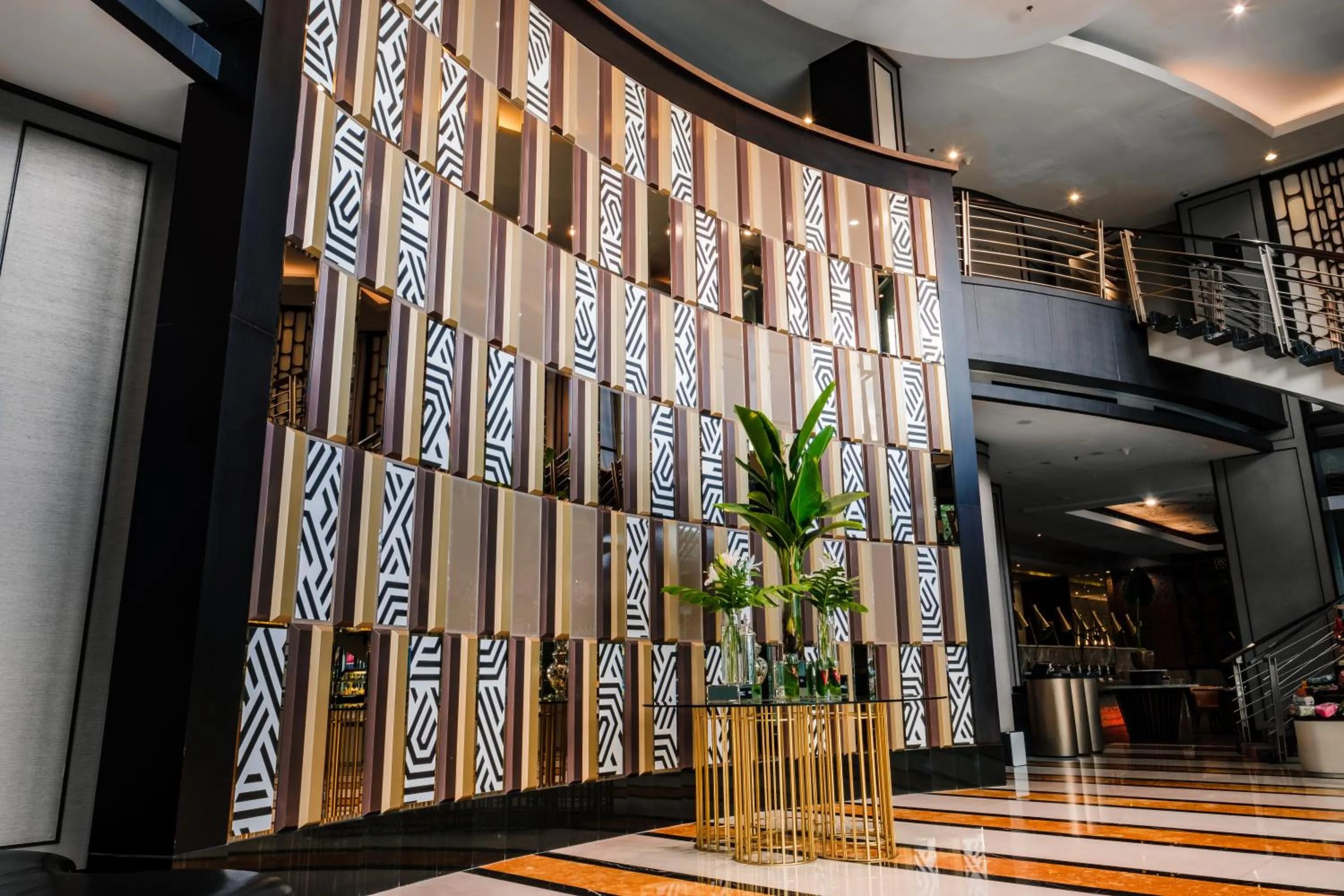 Lobby or reception in The Alts Hotel